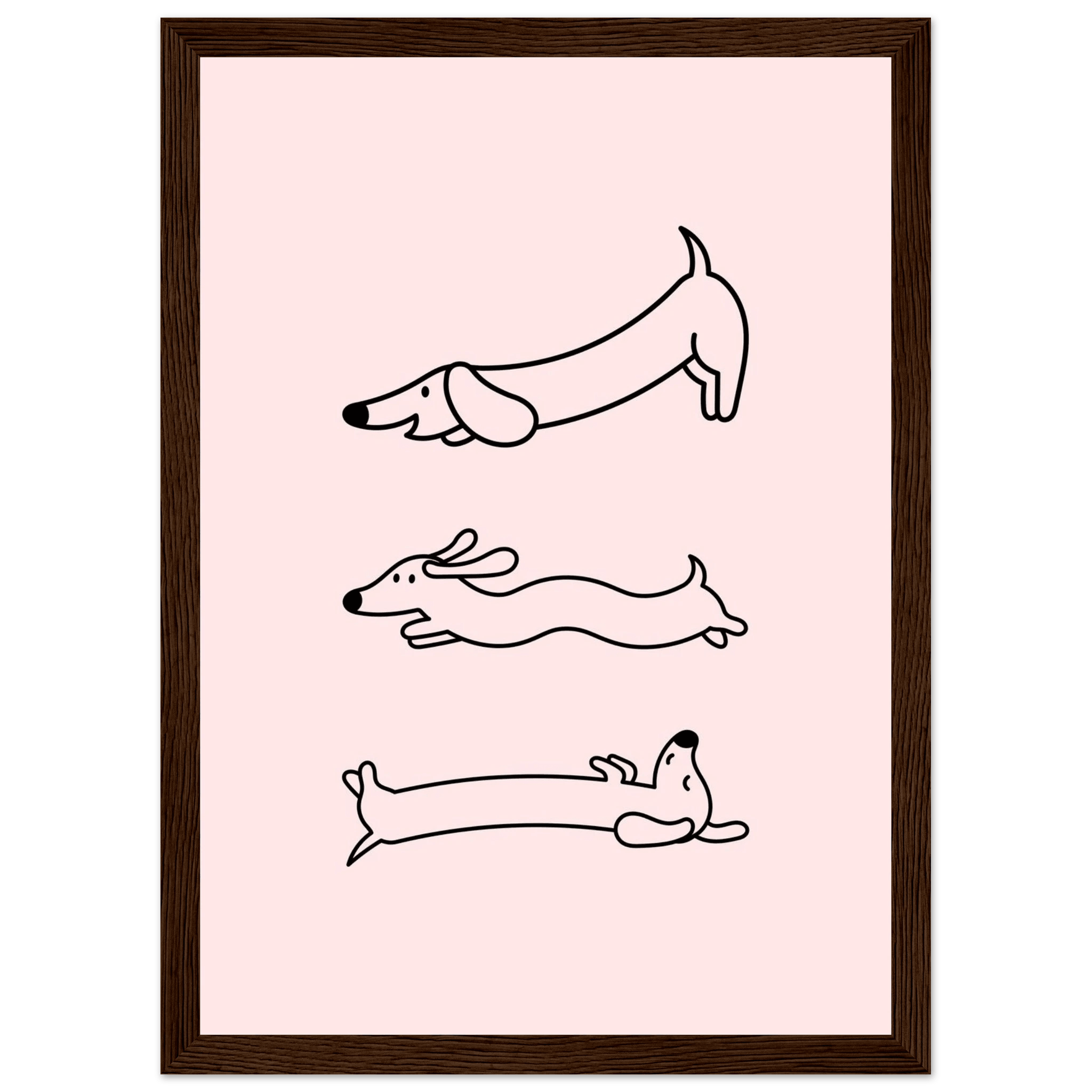 Happy Wienerdog - Poster - Arthena