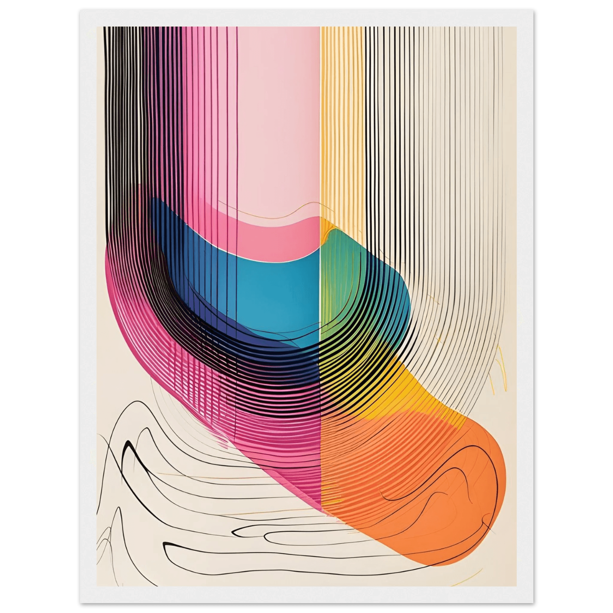 Vibrations of Color - Poster - Arthena