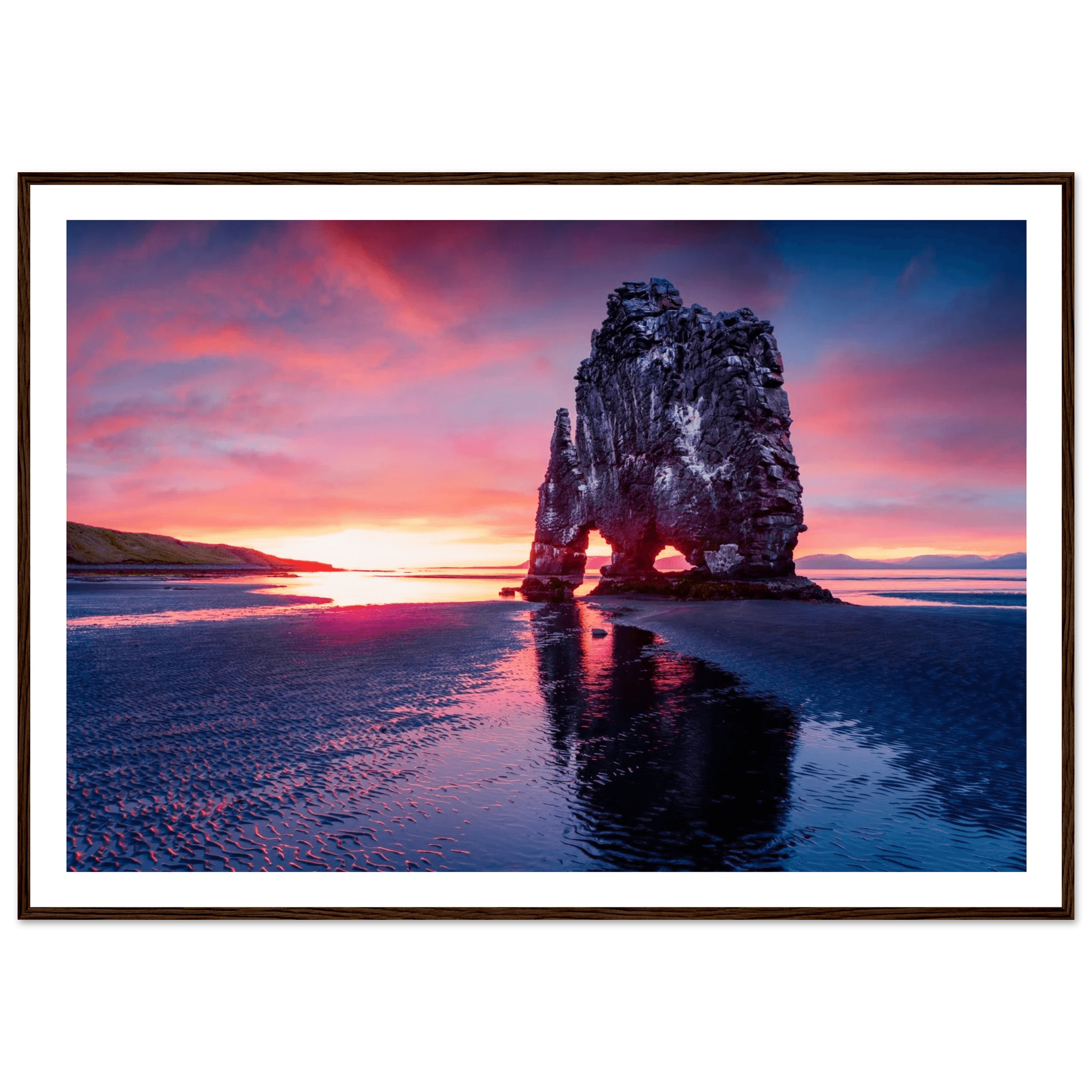 Rock of Fire and Sky - Poster - Arthena
