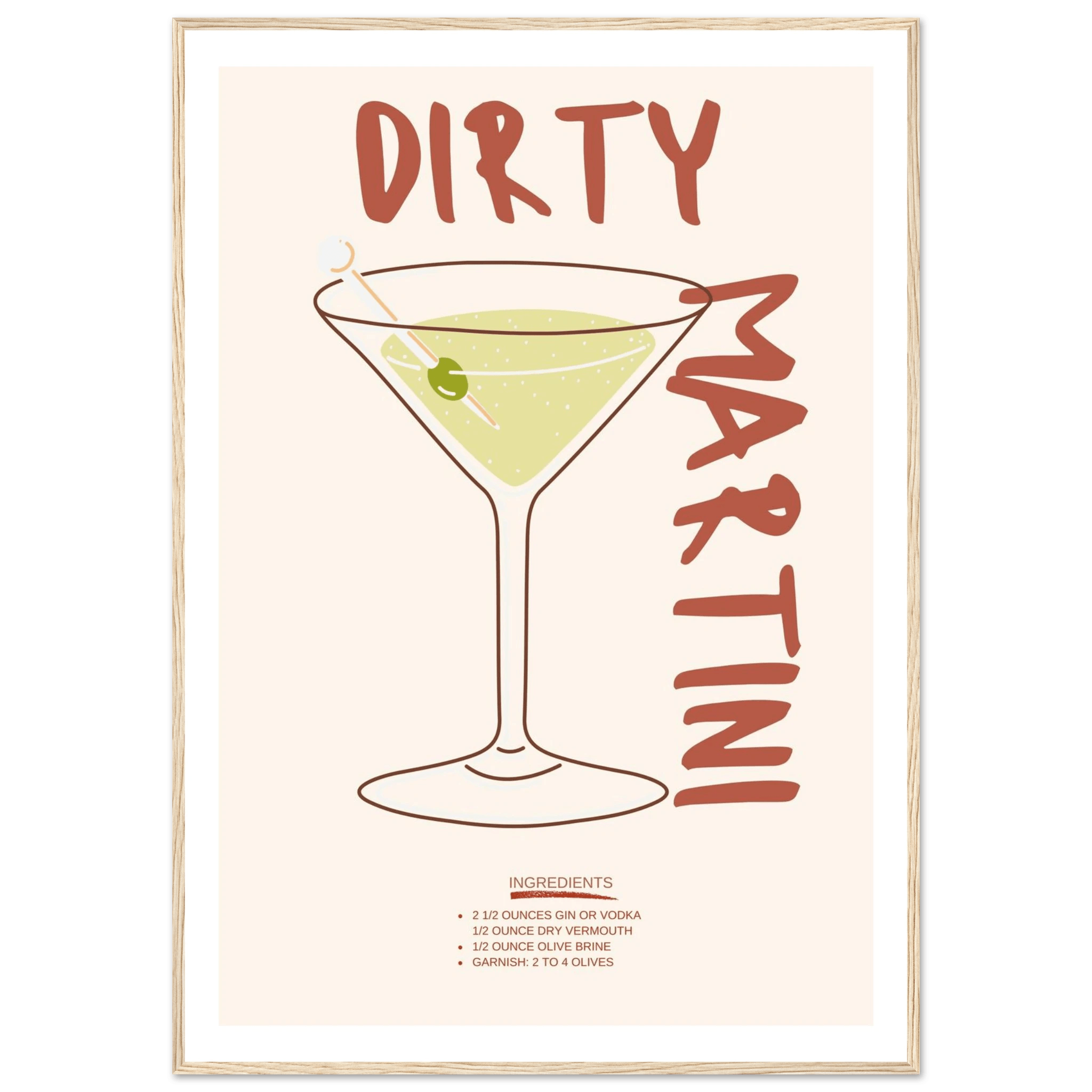 Dirty Martini - Poster - Arthena