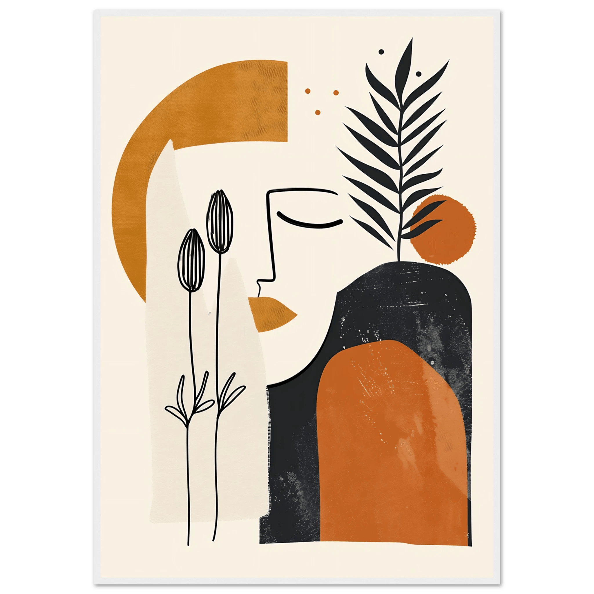 Harmony in Lines - Poster - Arthena