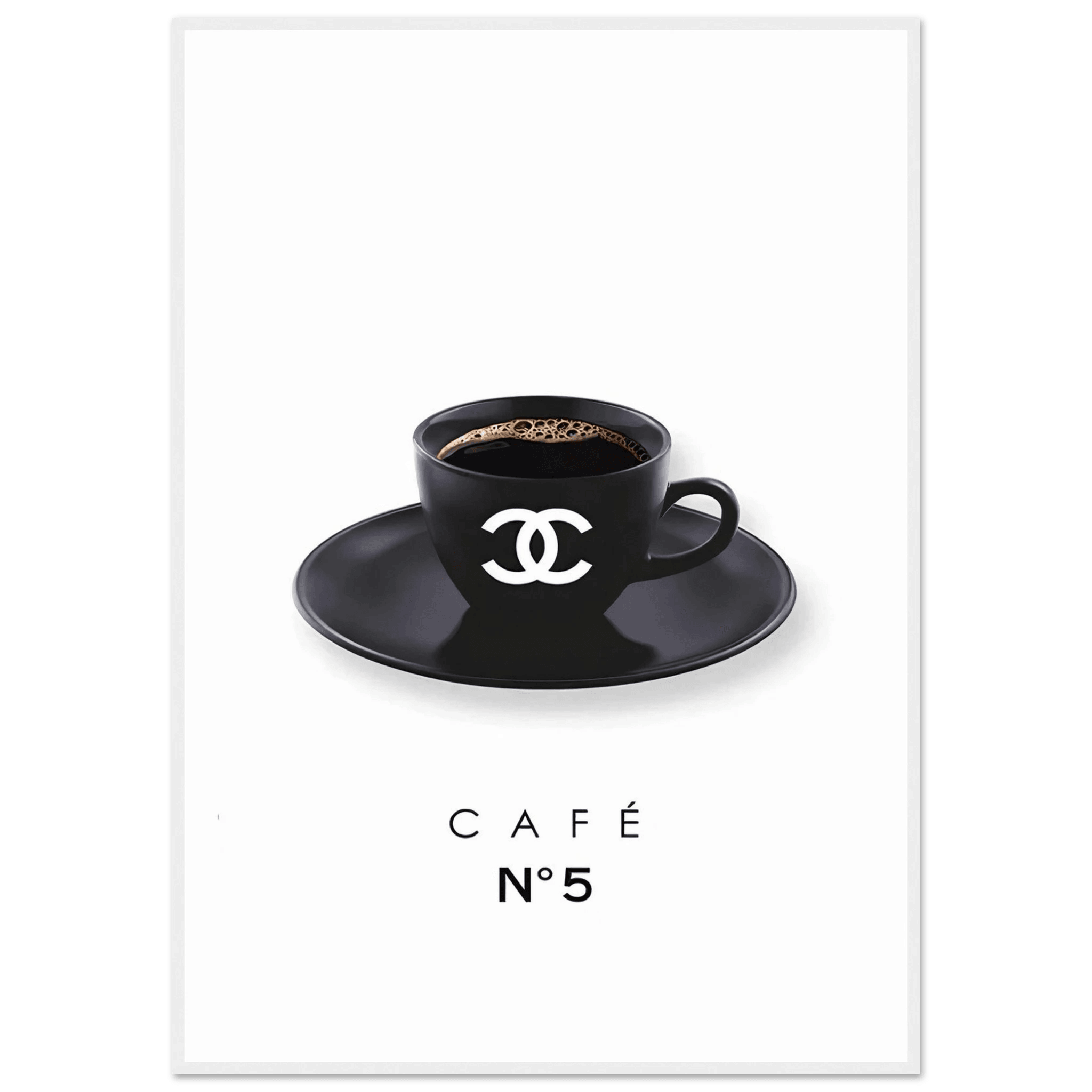 Coffee Chanel - Poster - Arthena