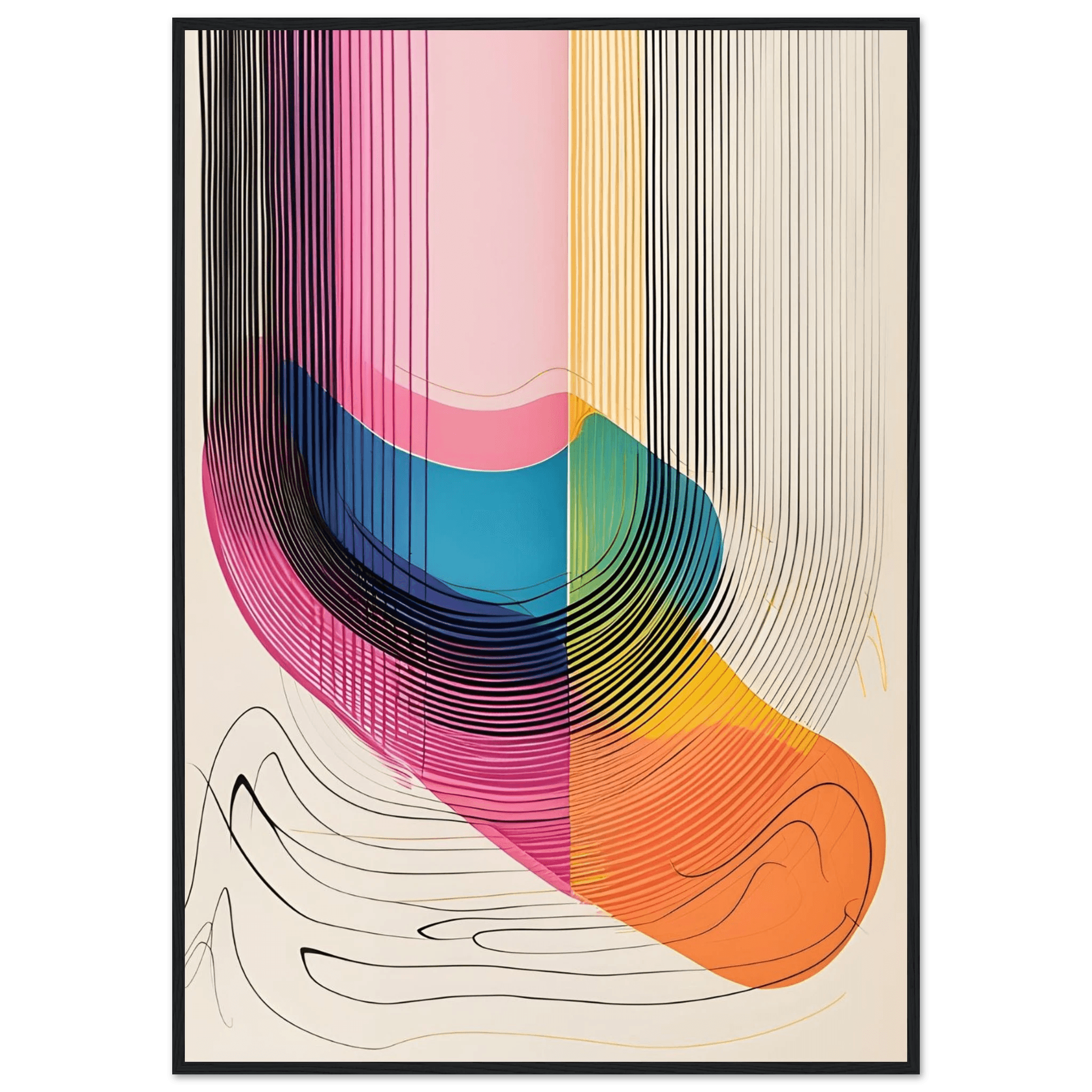 Vibrations of Color - Poster - Arthena