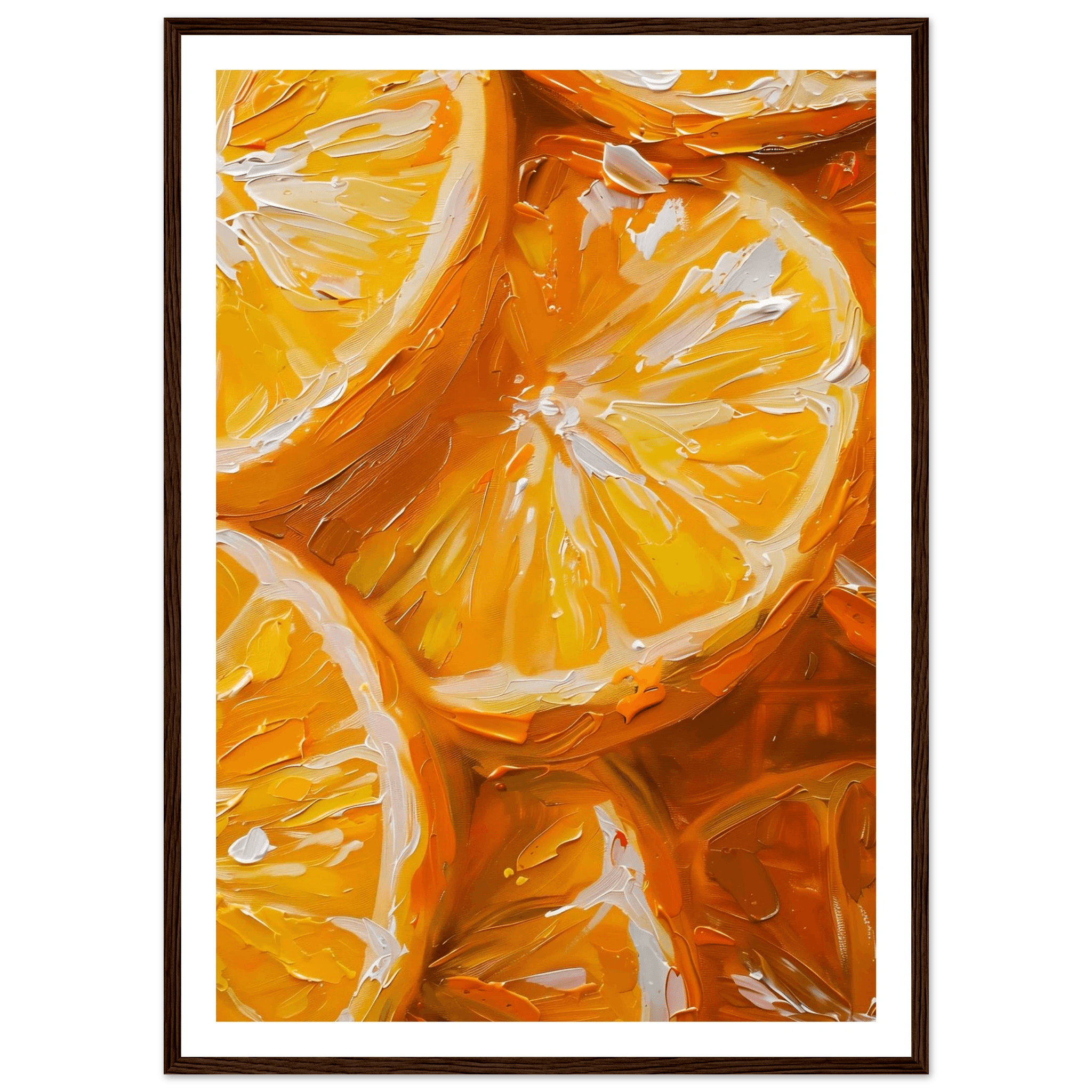 Slices of Orange - Poster - Arthena