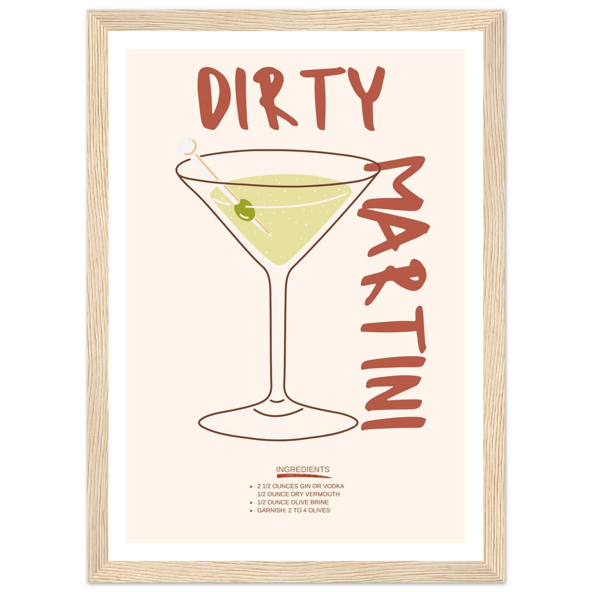 Dirty Martini - Poster - Arthena