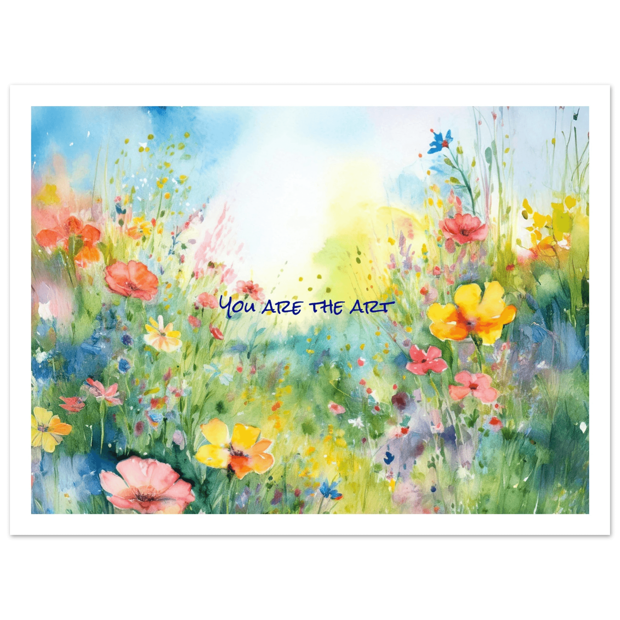 You Are The Art - Poster - Arthena