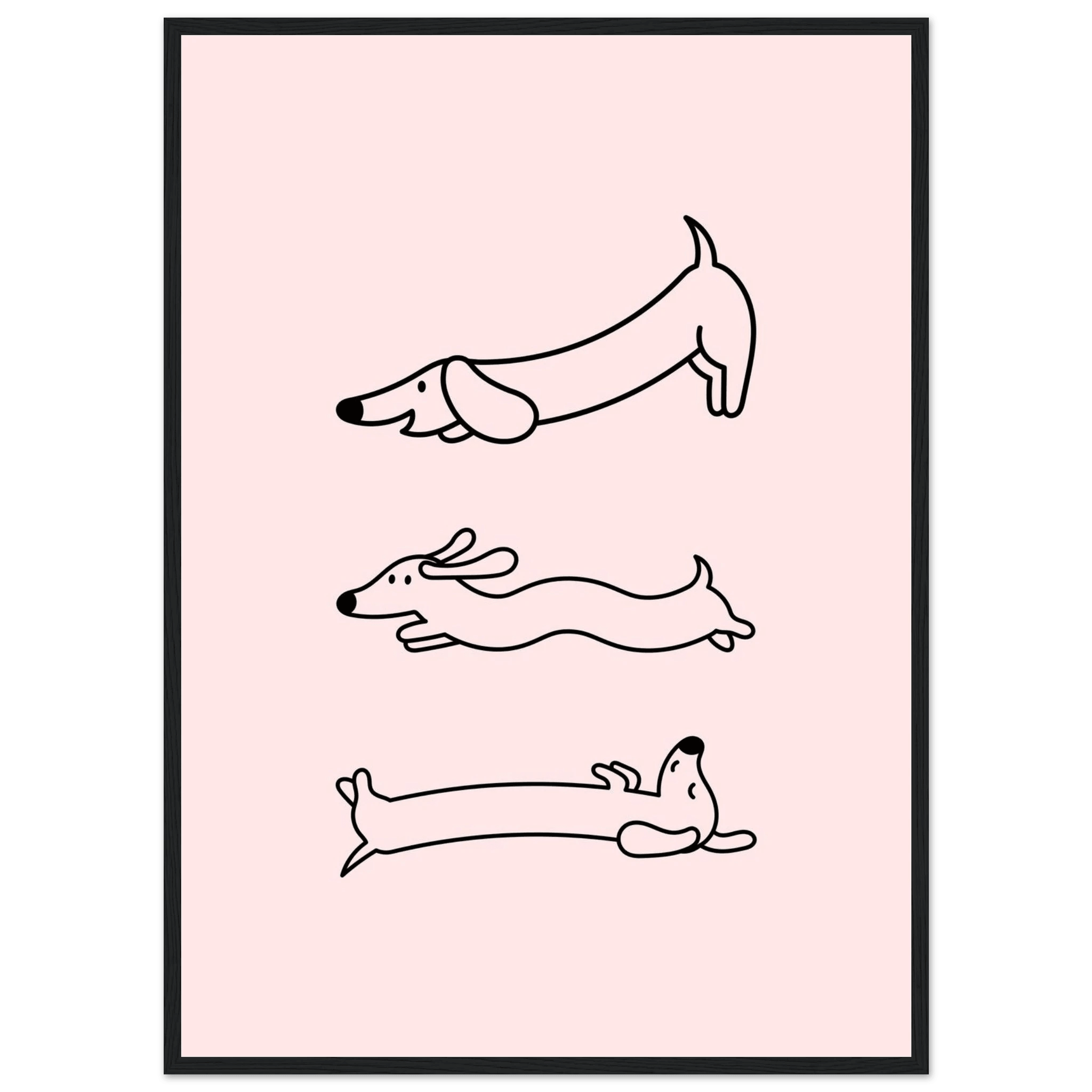 Happy Wienerdog - Poster - Arthena