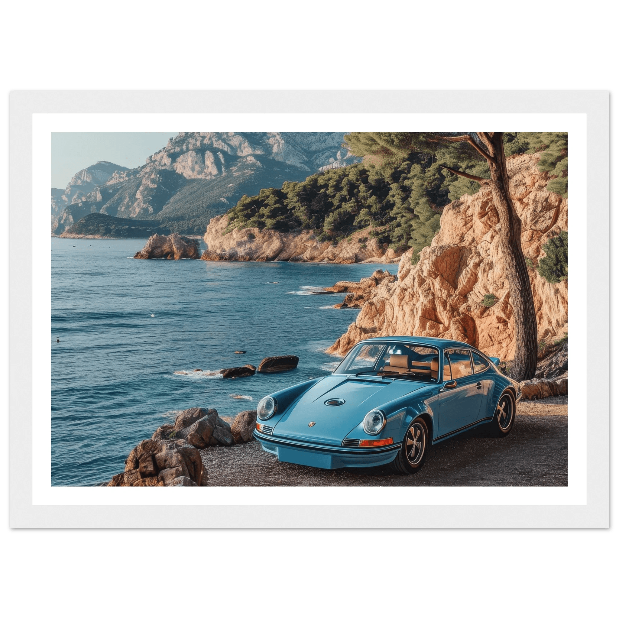 Car Tour of the Amalfi Coast - Poster - Arthena