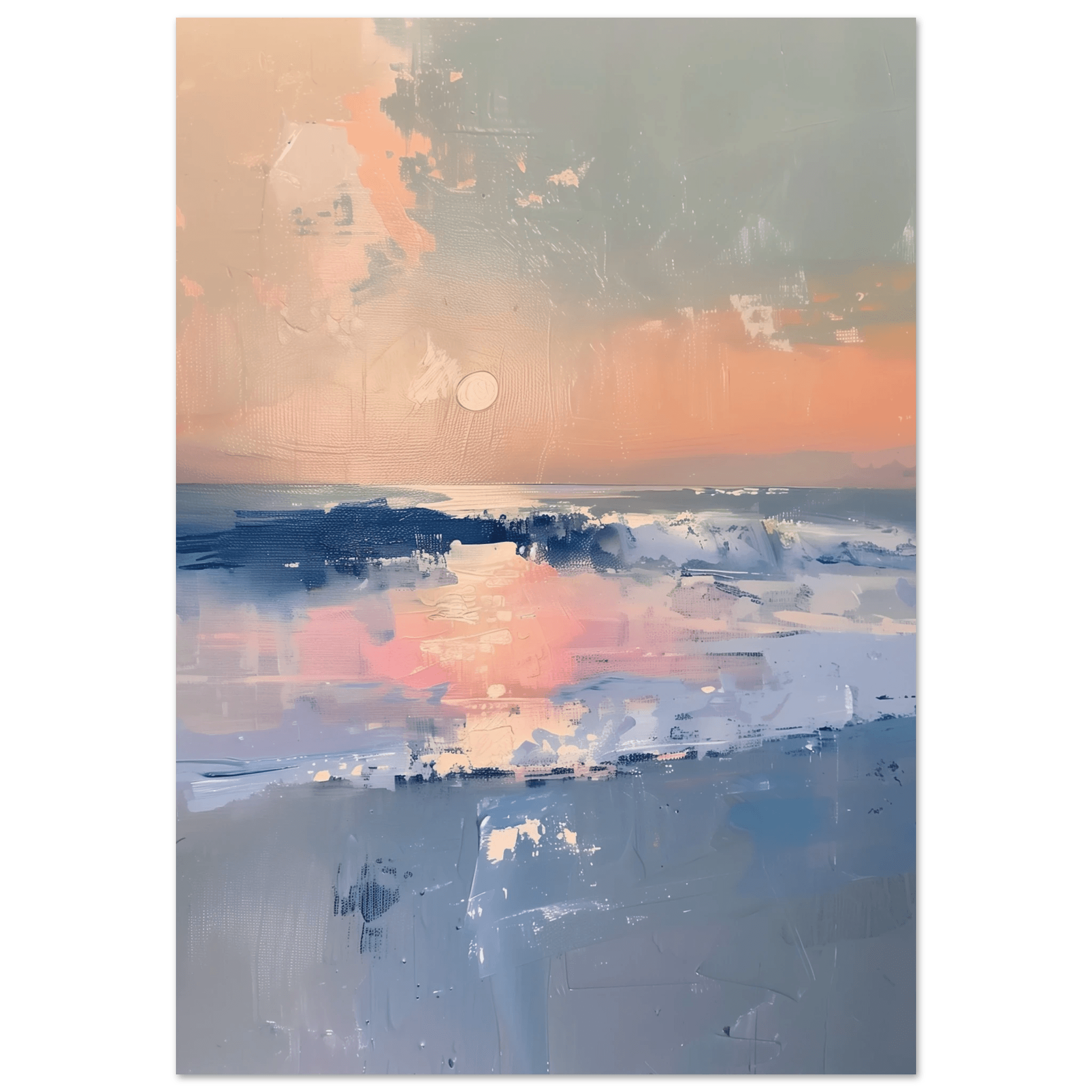 Ocean Whispers at Dusk - Arthena