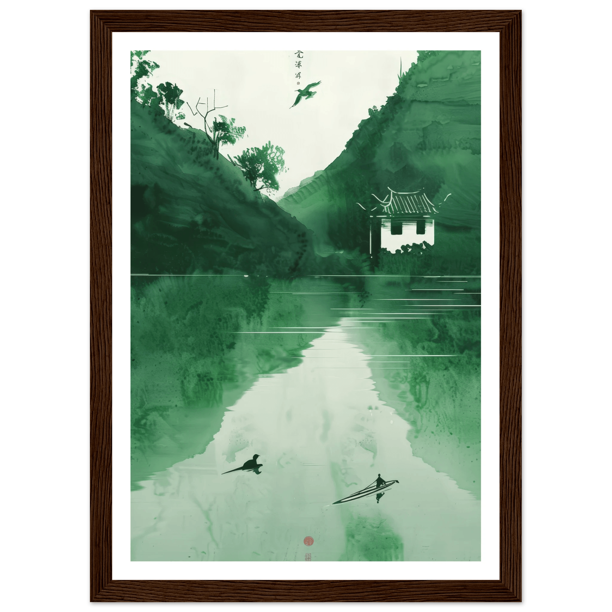 The green mirror - Poster - Arthena
