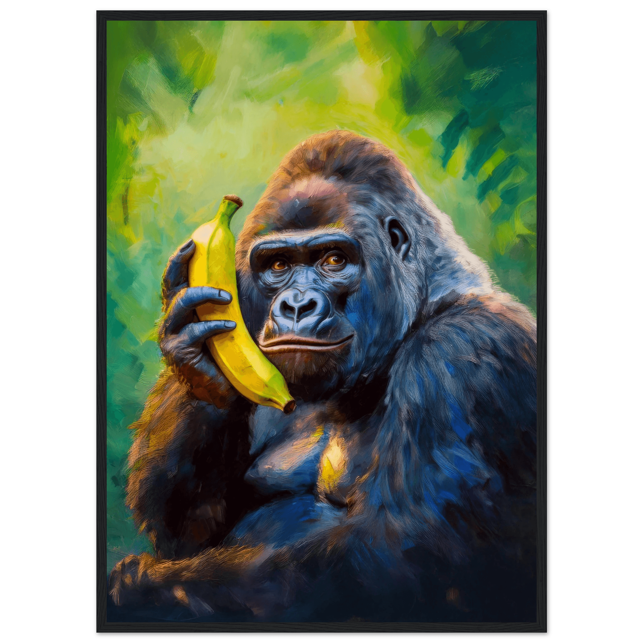 Gorilla on the Line - Poster - Arthena