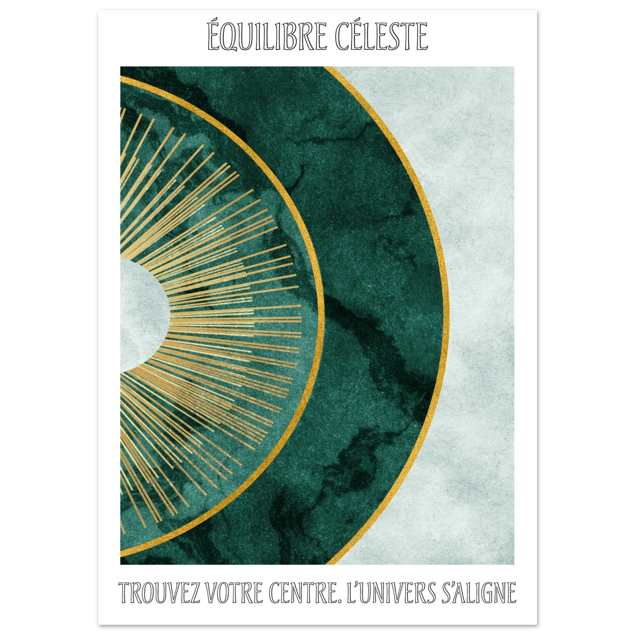 Celestial Balance - Poster - Arthena