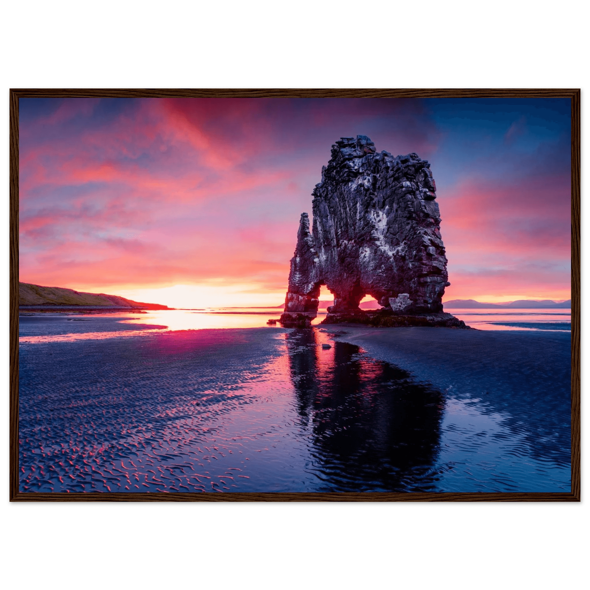Rock of Fire and Sky - Poster - Arthena