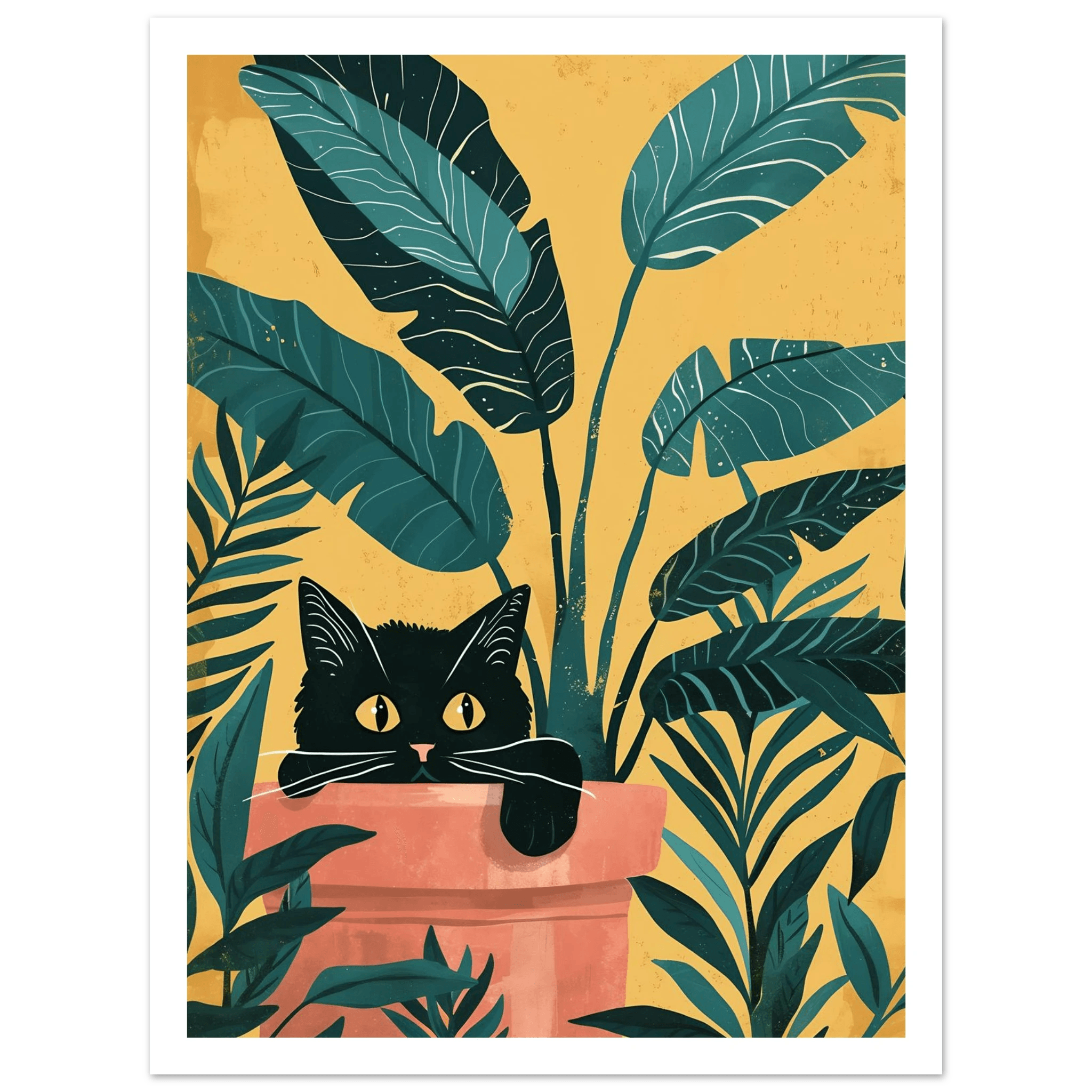 Hidden Paws - Poster - Arthena