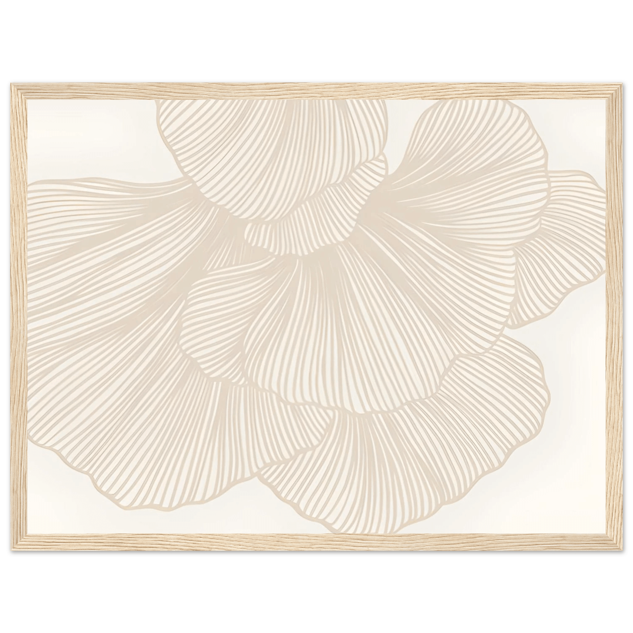 Flower Lines - Poster - Arthena