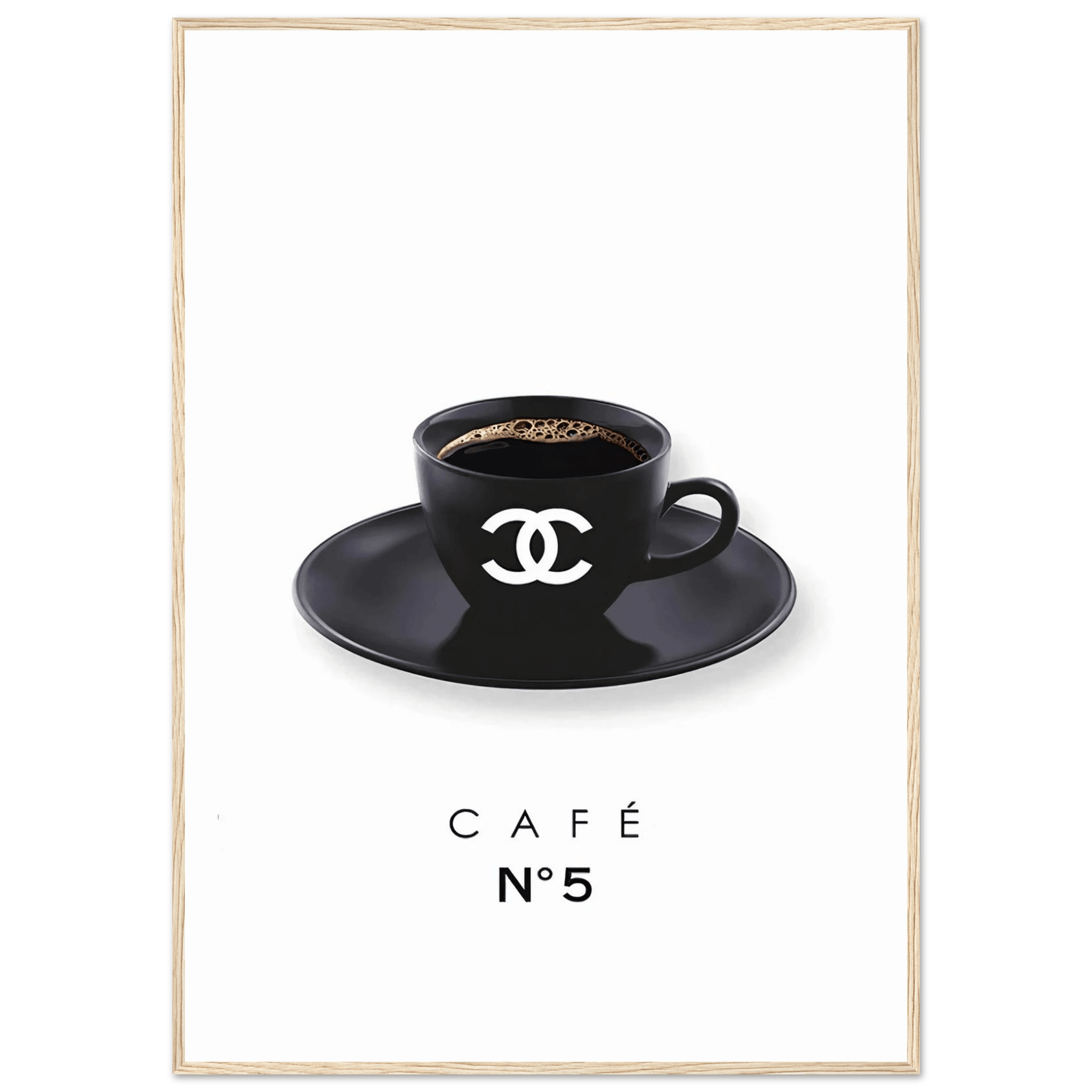 Coffee Chanel - Poster - Arthena