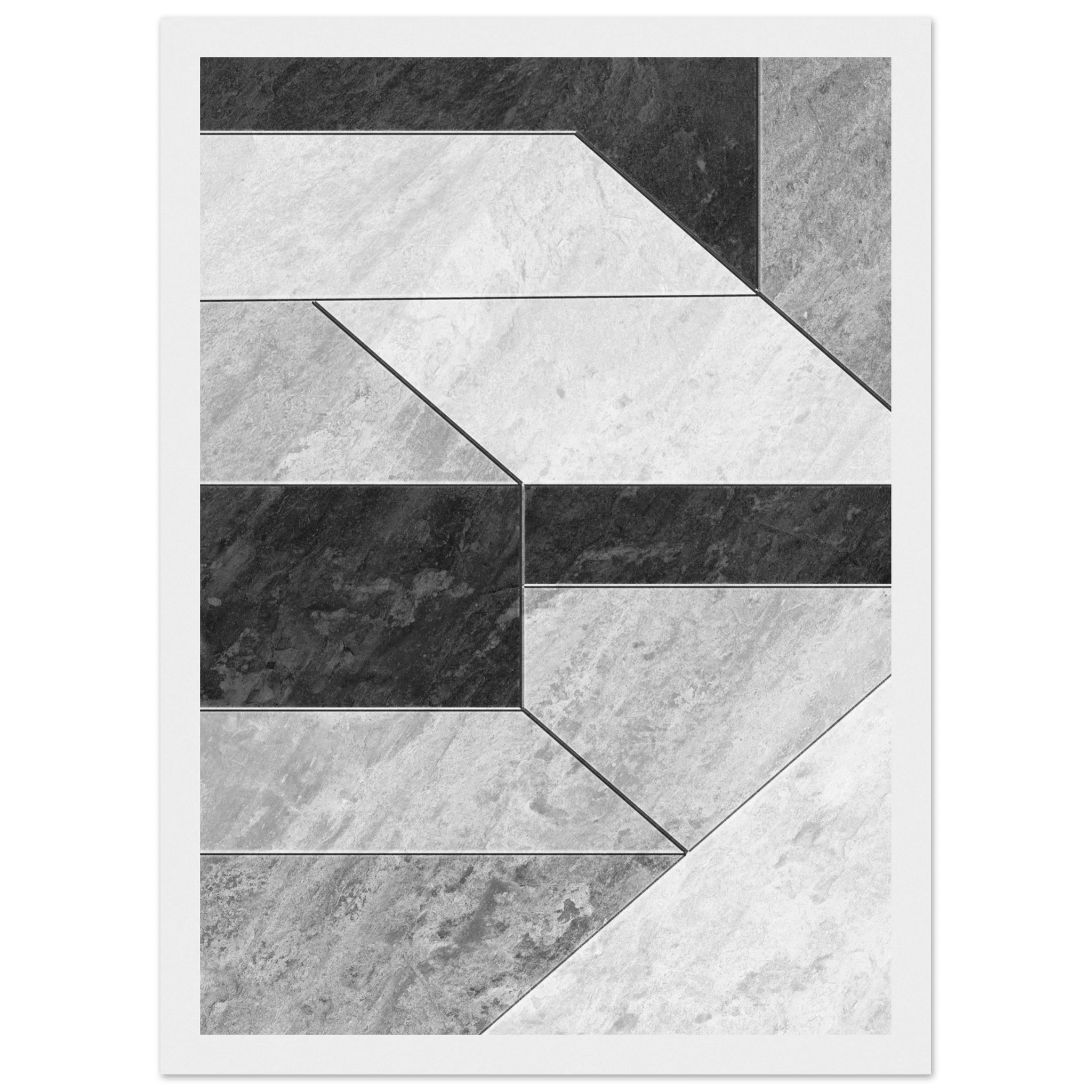 Stone Geometry - Poster - Arthena