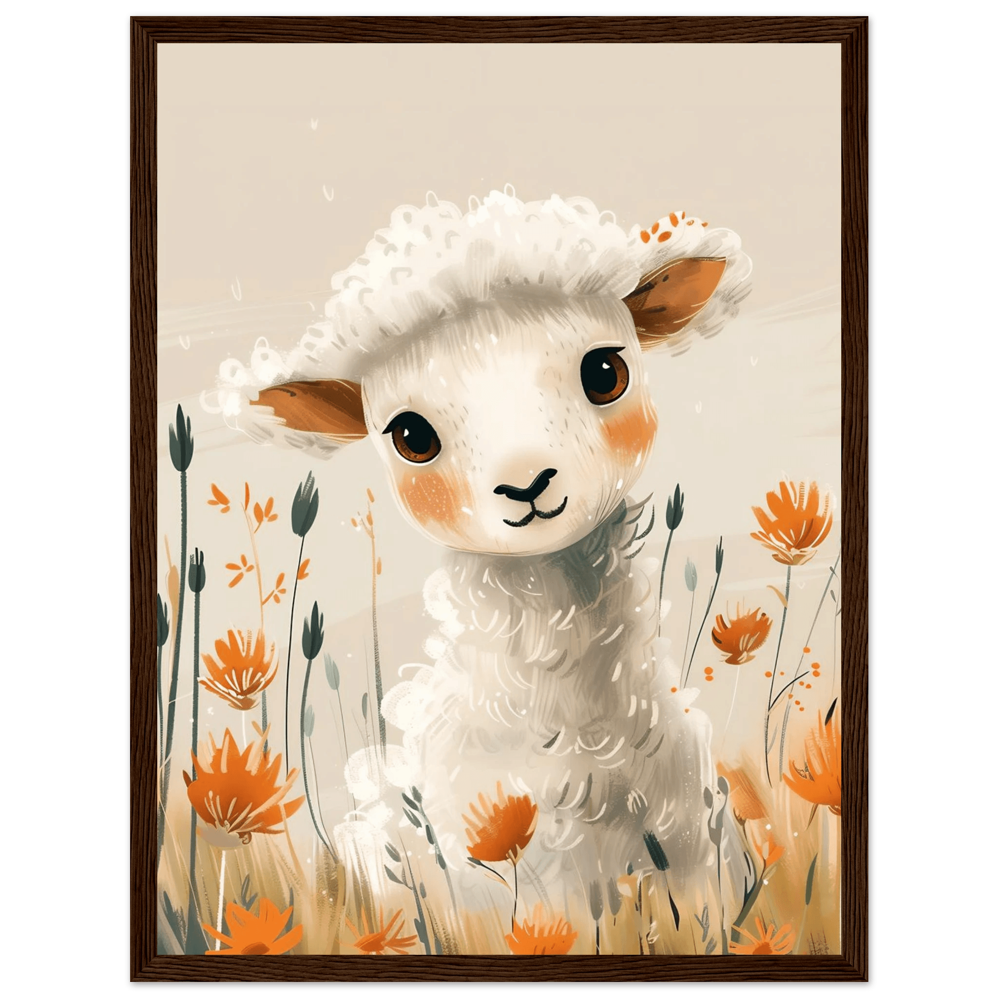 Baby Lamb - Poster - Arthena