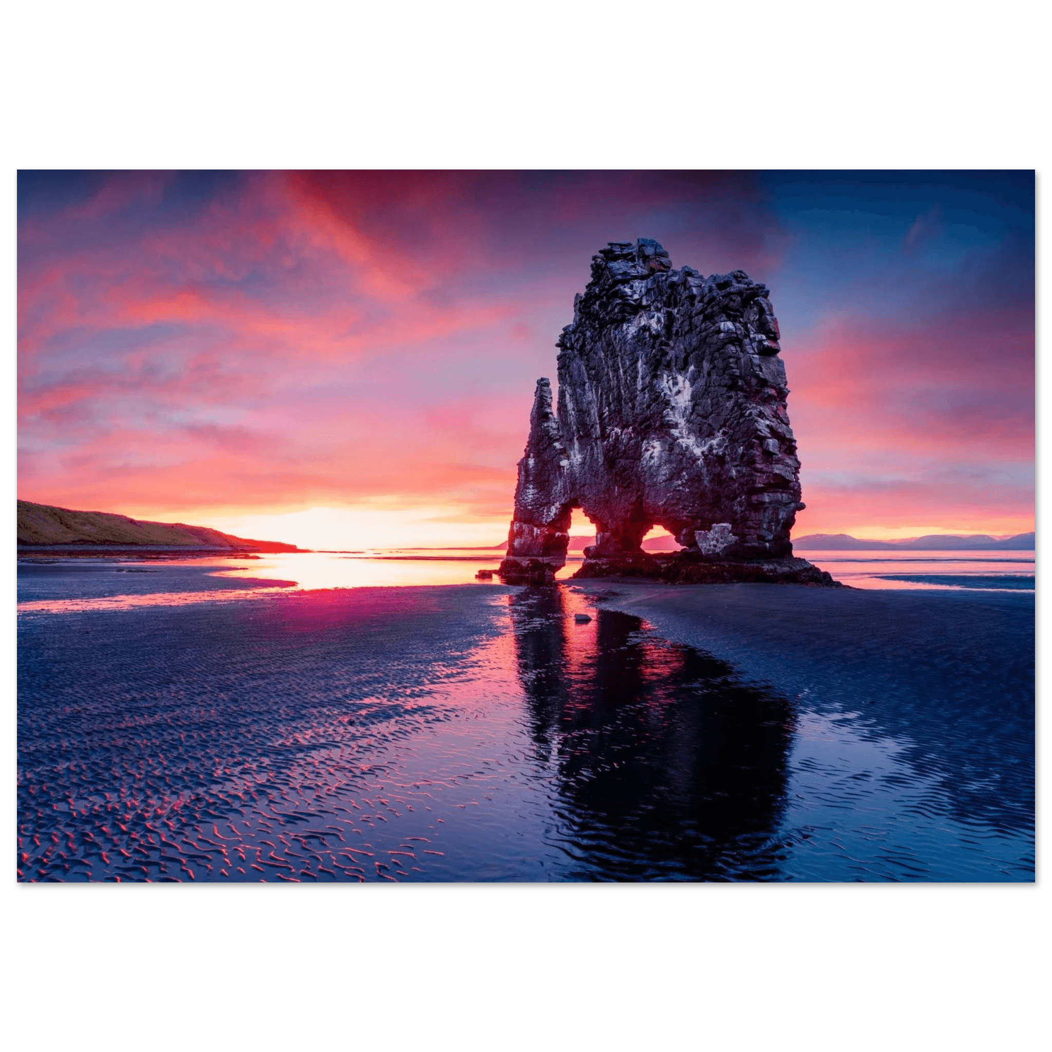 Rock of Fire and Sky - Poster - Arthena