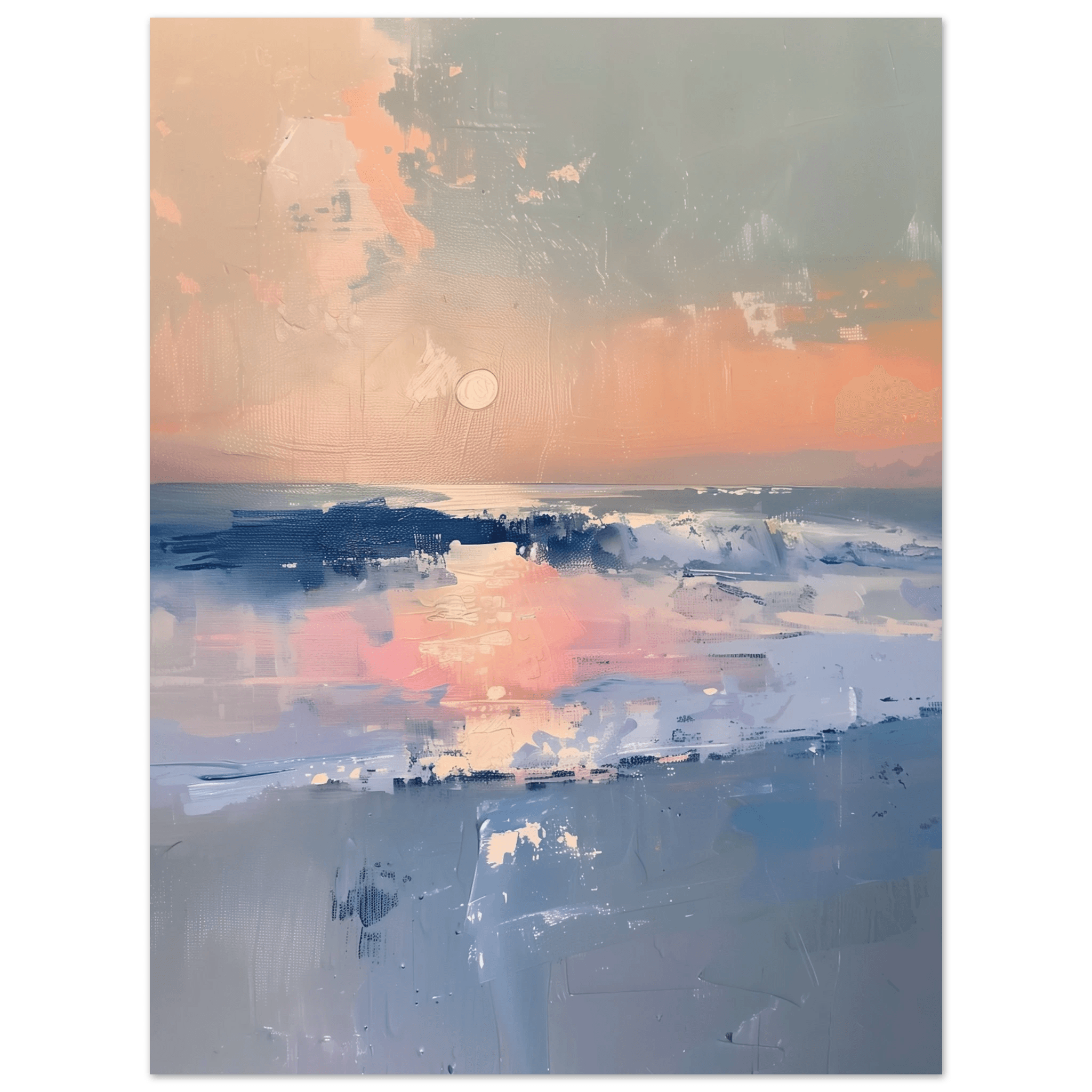Ocean Whispers at Dusk - Arthena