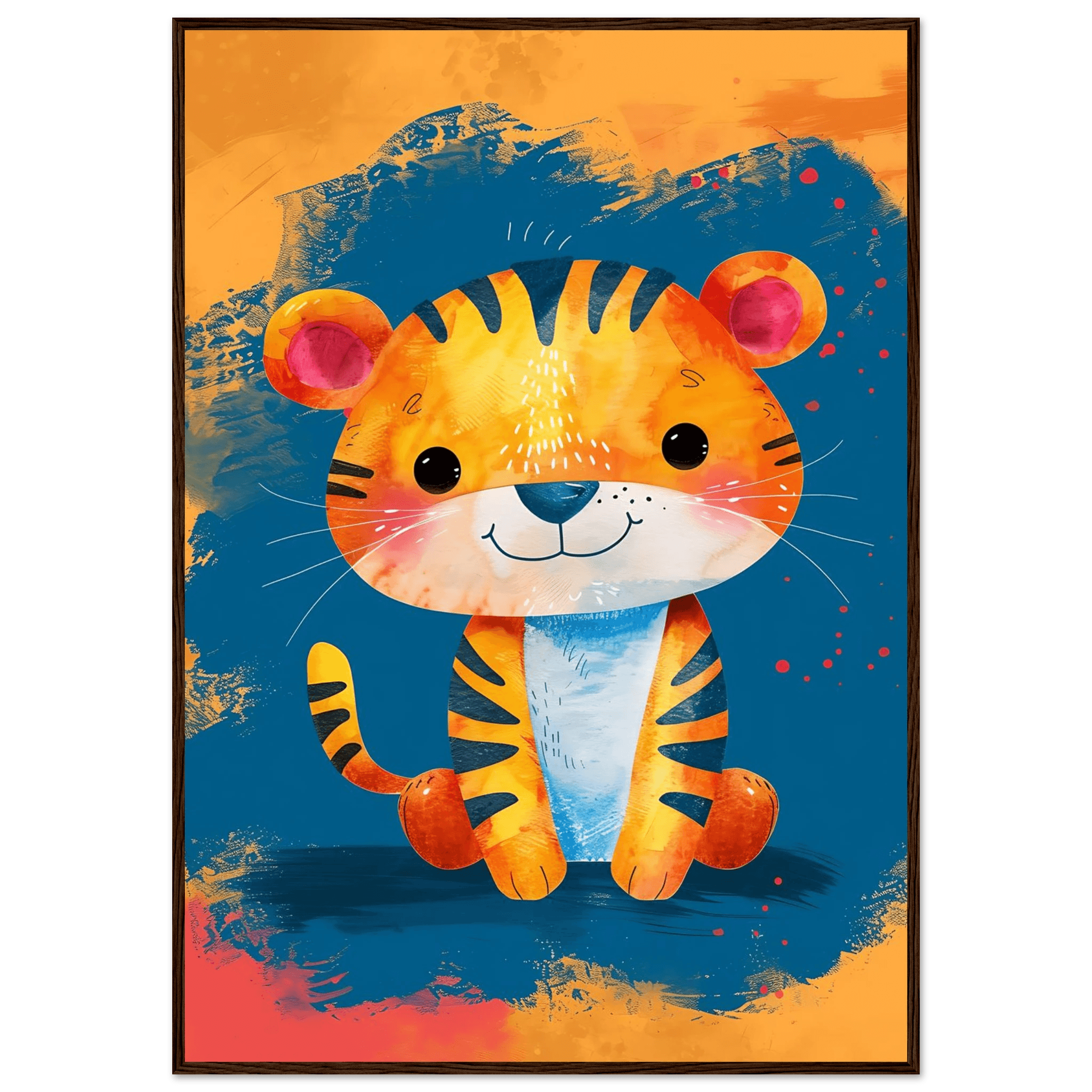 Baby Tiger - Poster - Arthena