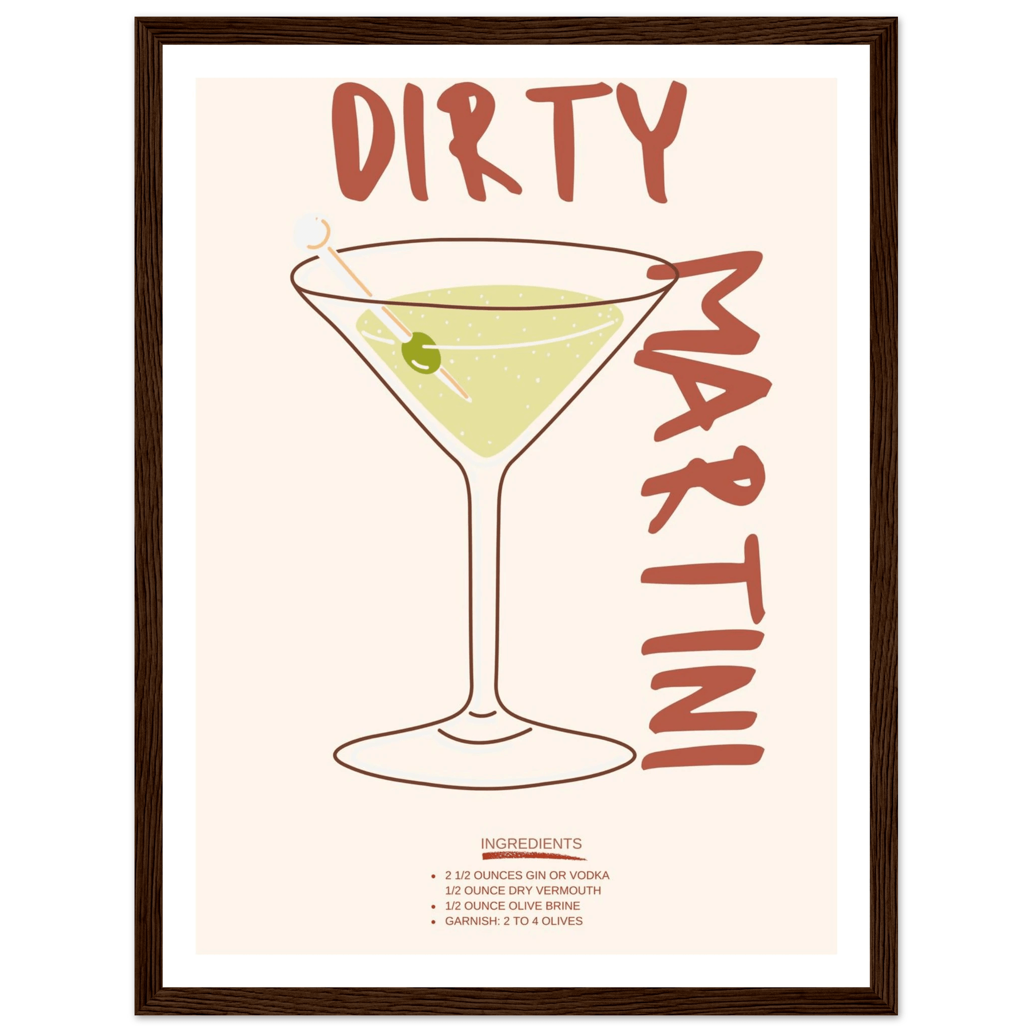 Dirty Martini - Poster - Arthena
