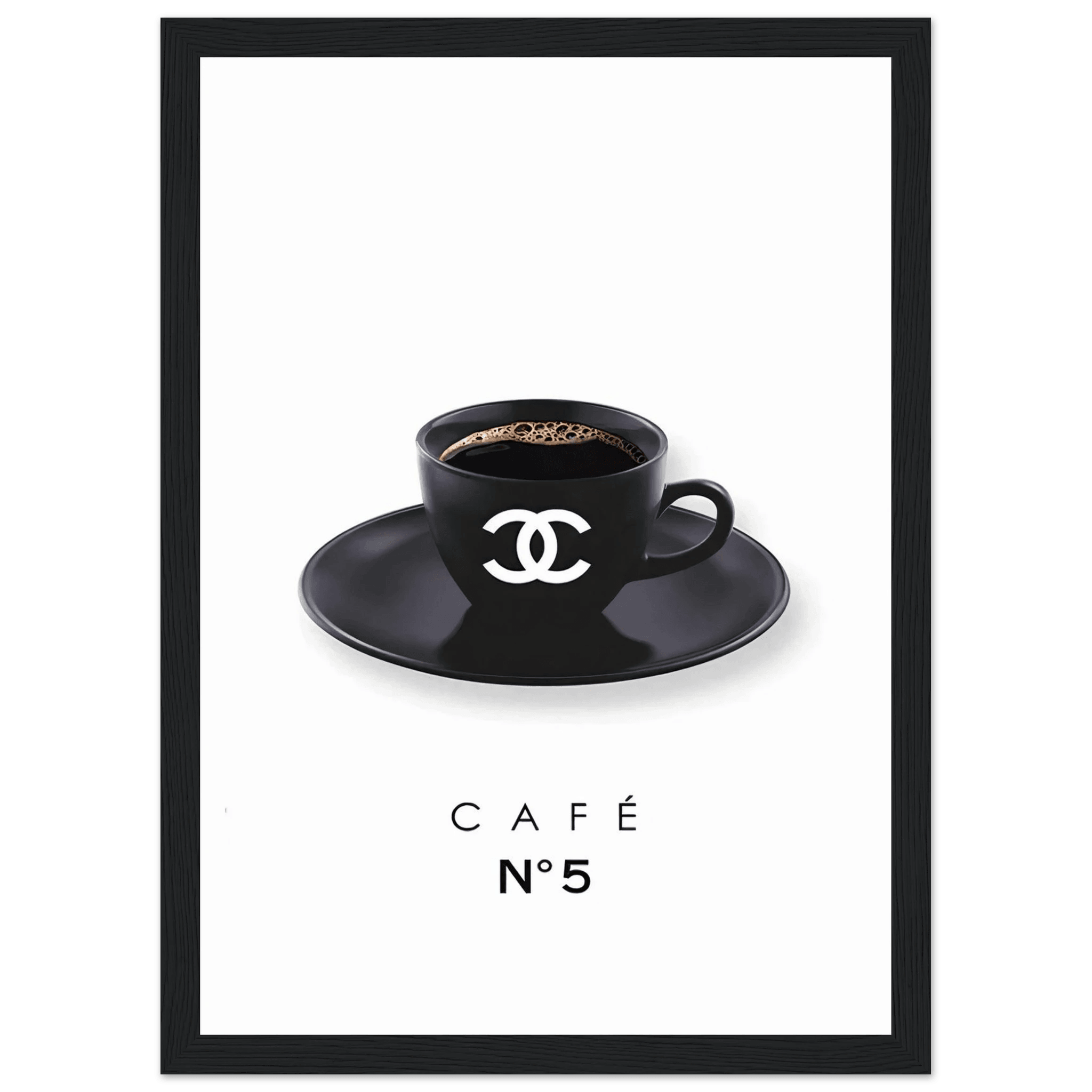 Coffee Chanel - Poster - Arthena