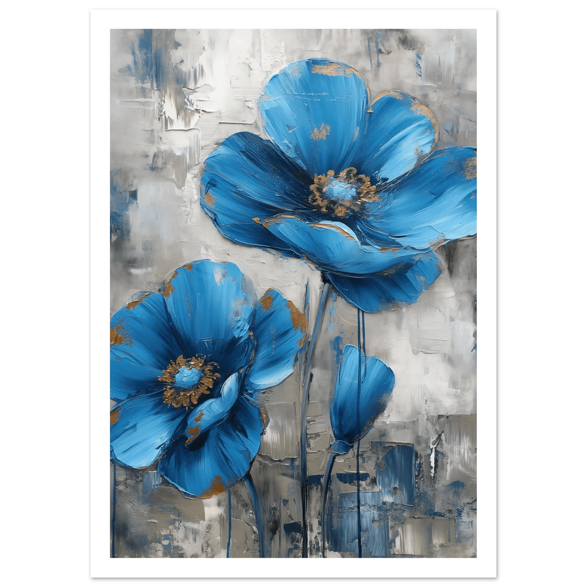 Blue in Bloom - Poster - Arthena