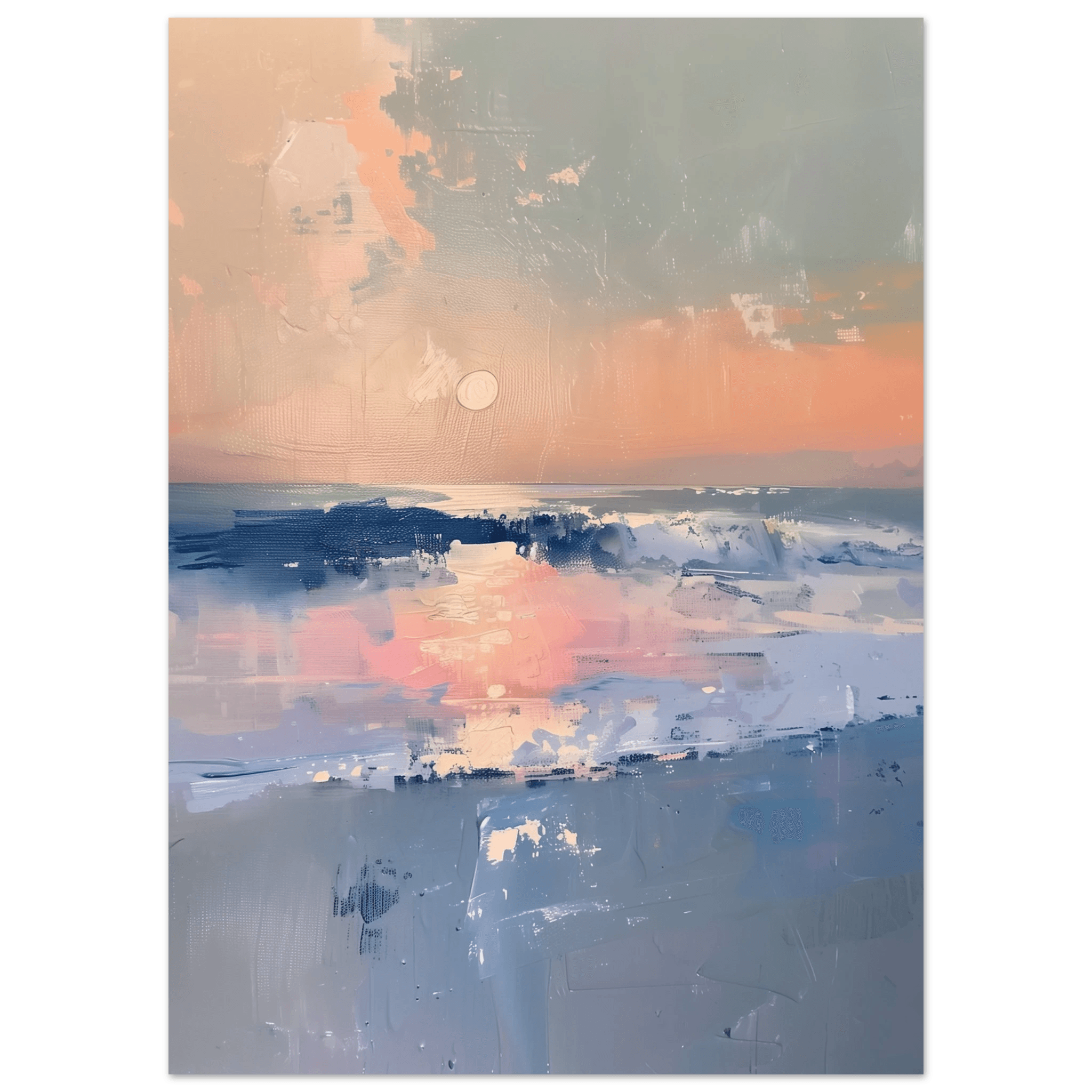 Ocean Whispers at Dusk - Arthena