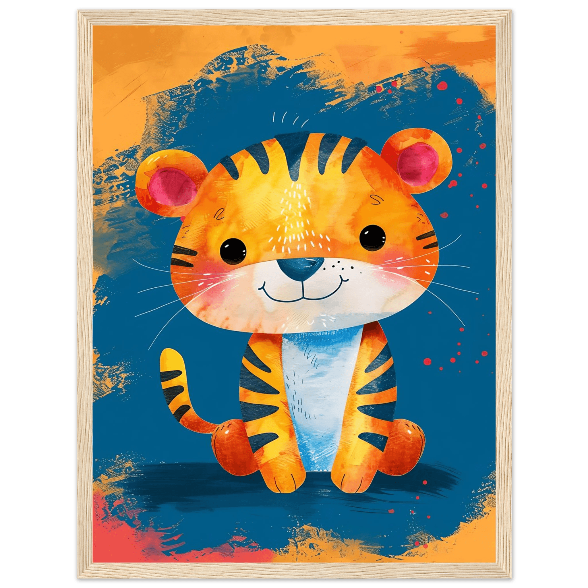 Baby Tiger - Poster - Arthena