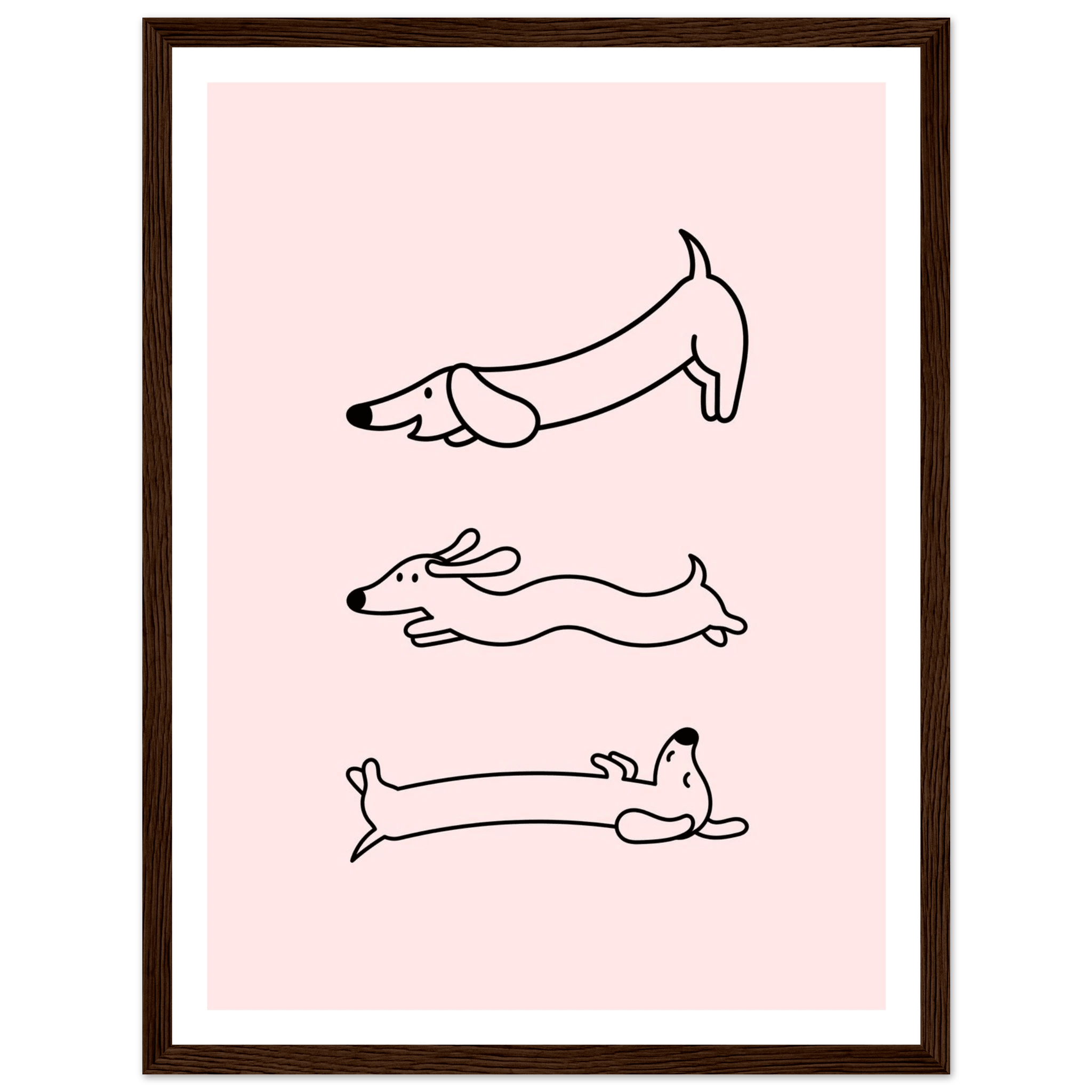 Happy Wienerdog - Poster - Arthena