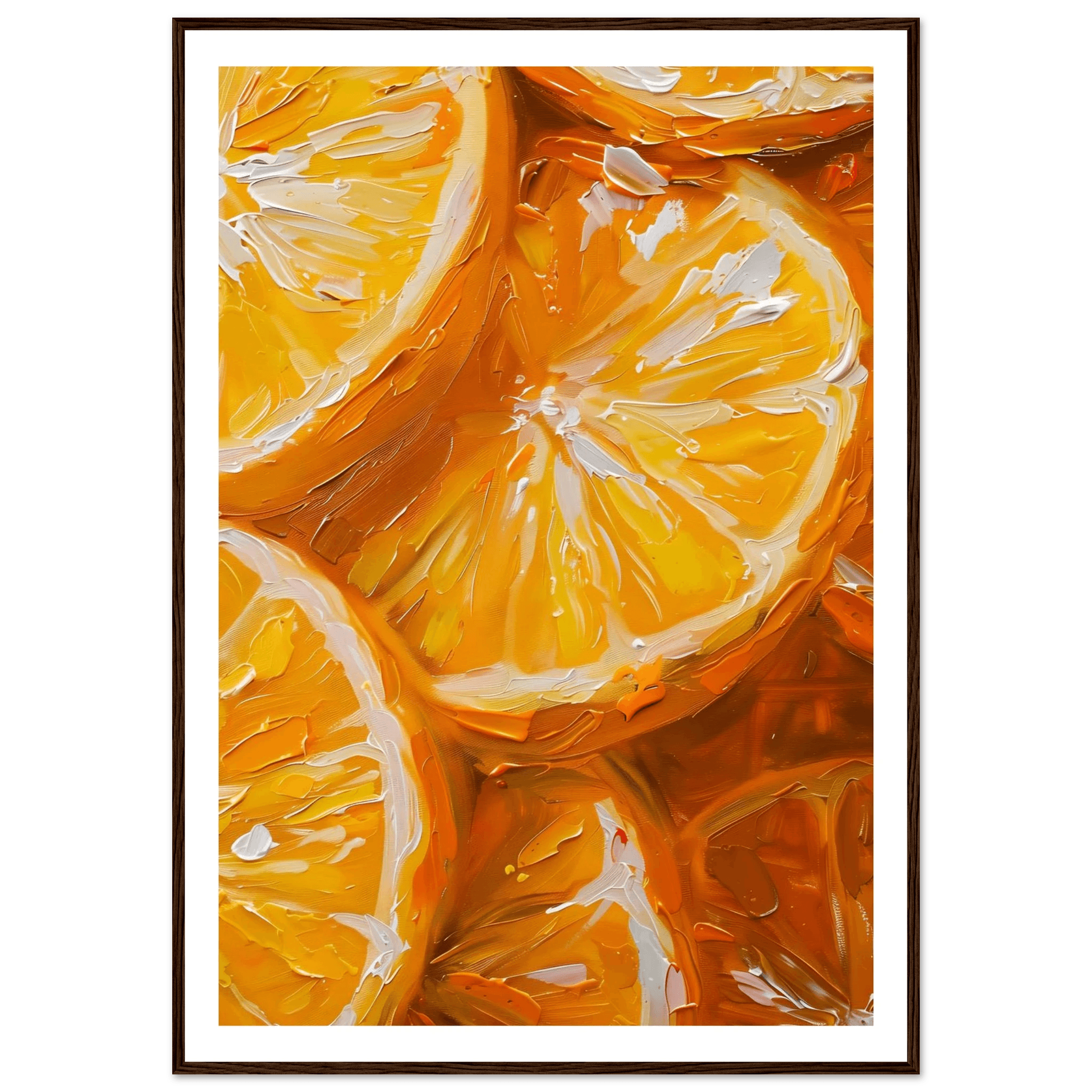 Slices of Orange - Poster - Arthena