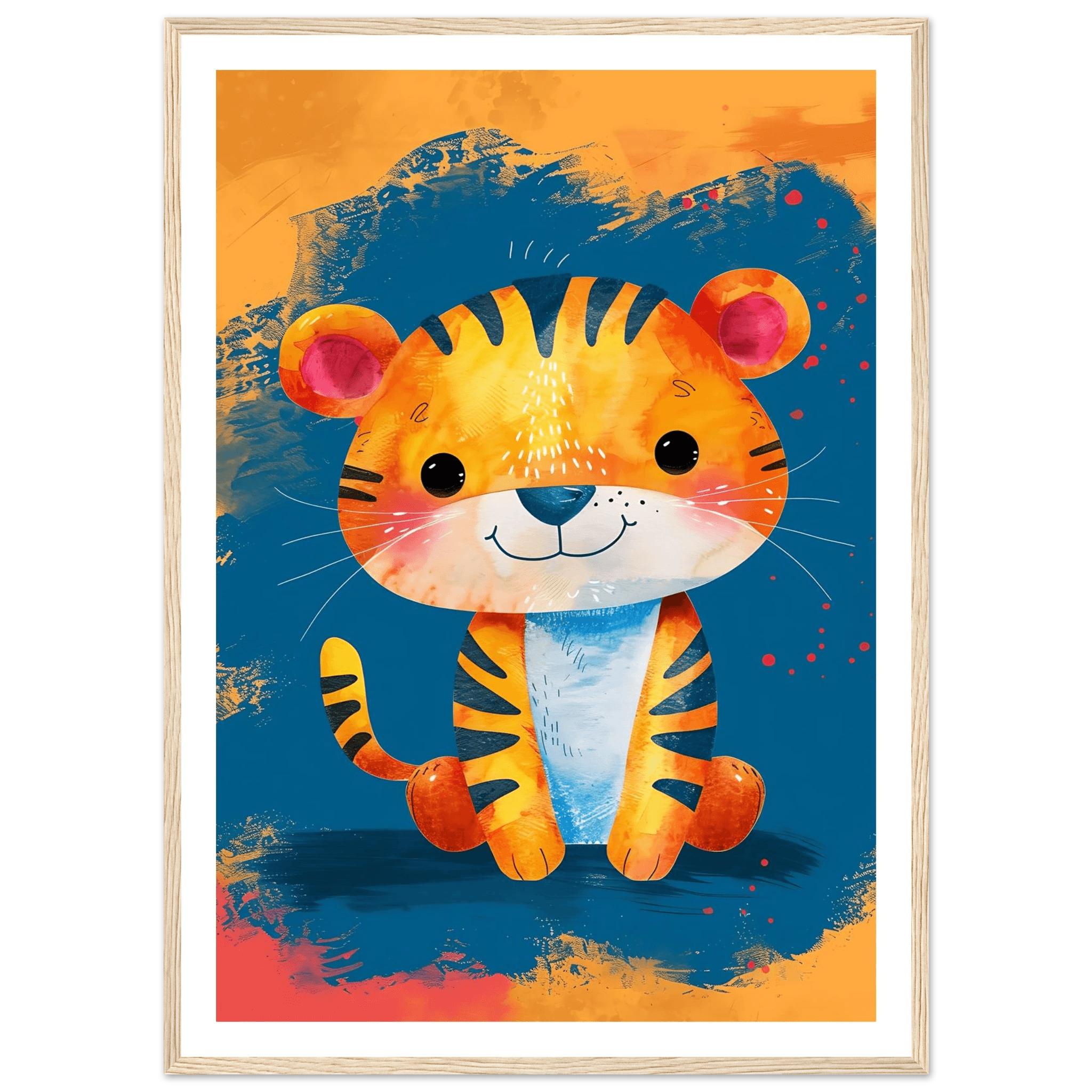 Baby Tiger - Poster - Arthena