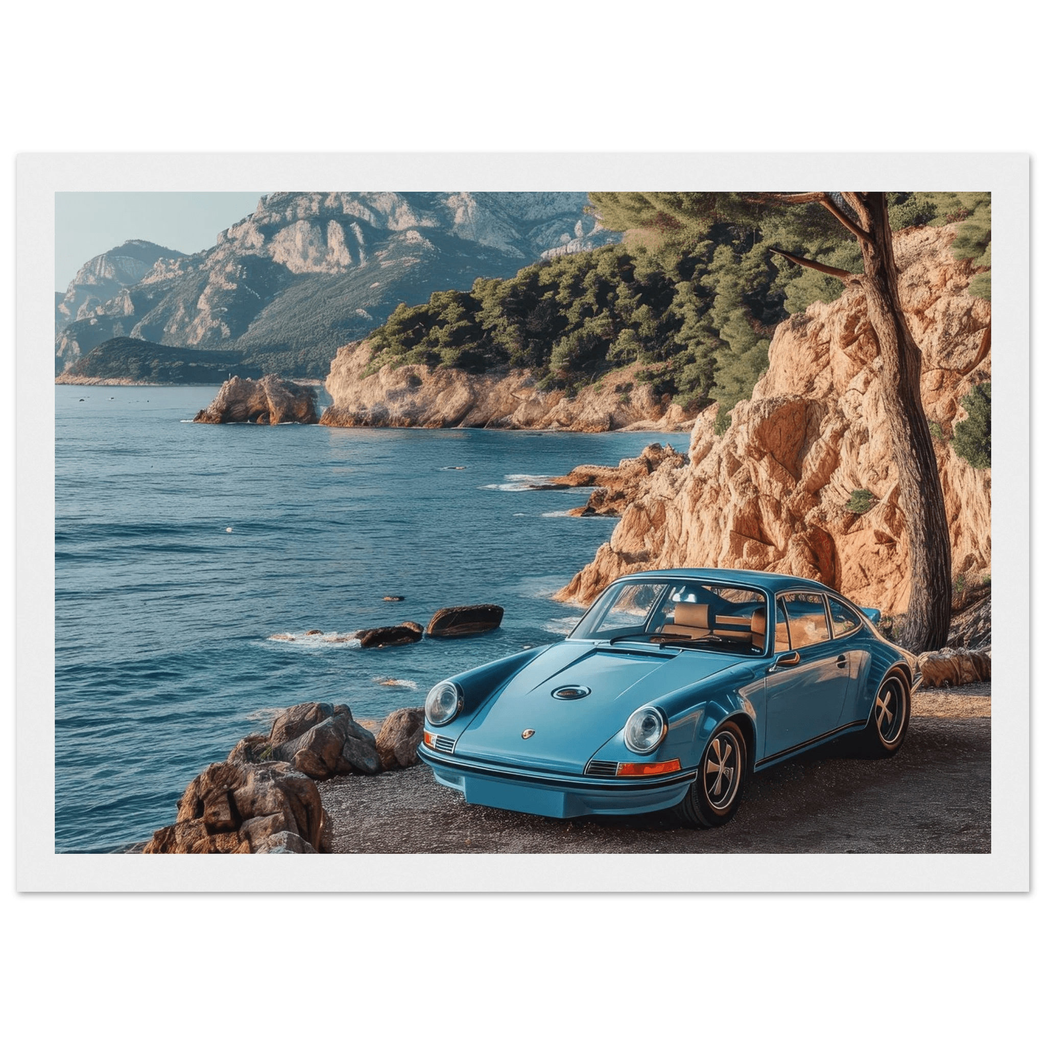 Car Tour of the Amalfi Coast - Poster - Arthena