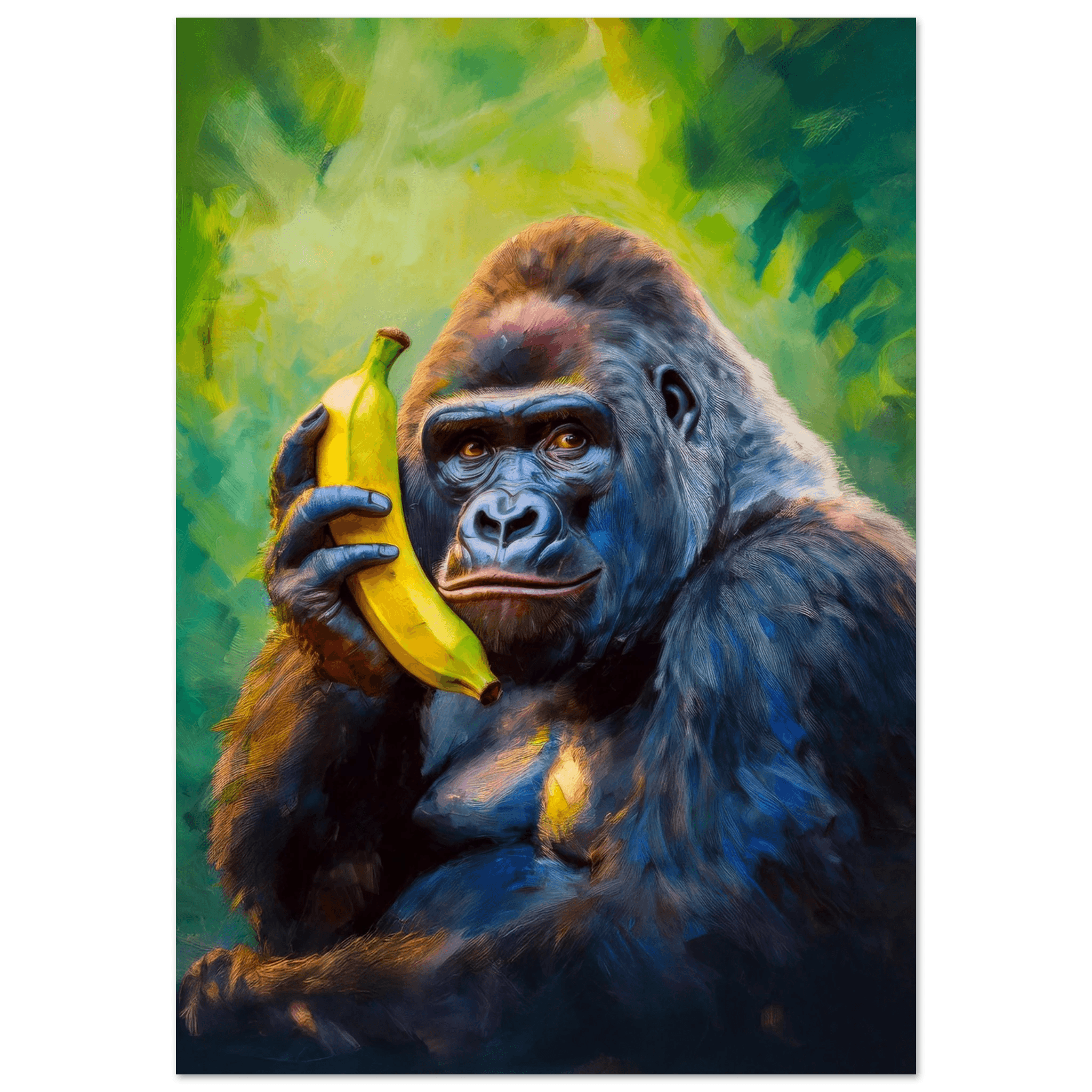 Gorilla on the Line - Poster - Arthena
