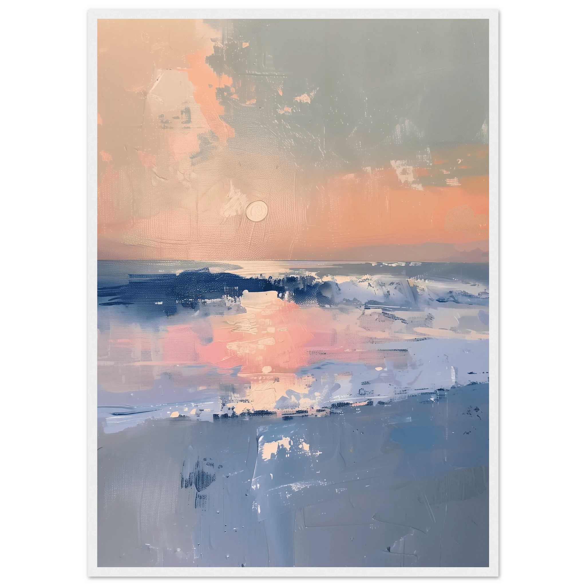 Ocean Whispers at Dusk - Arthena