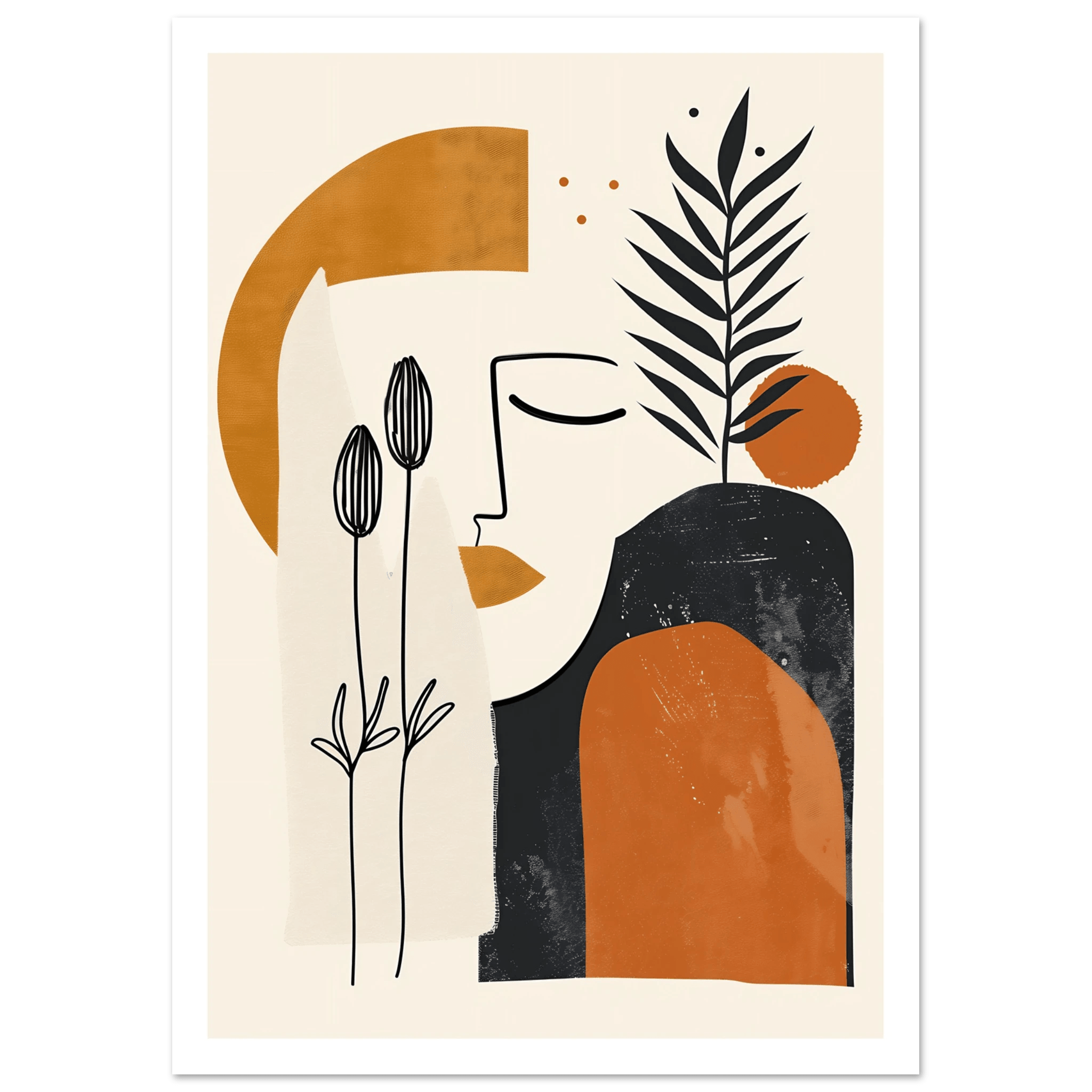 Harmony in Lines - Poster - Arthena