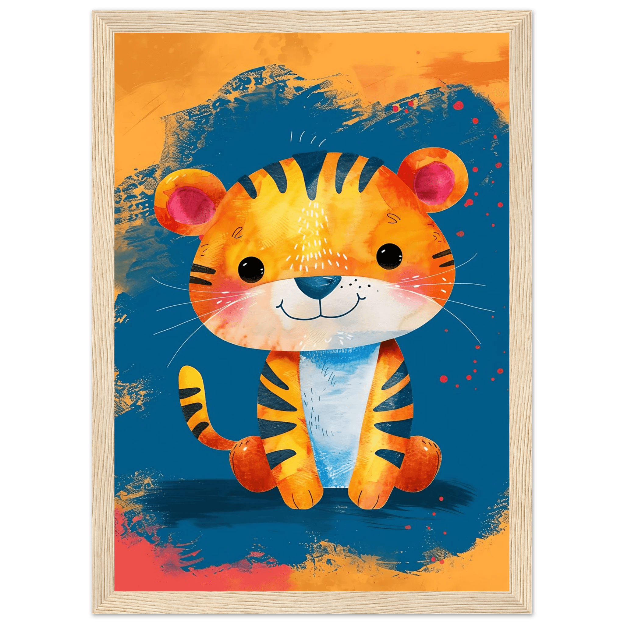 Baby Tiger - Poster - Arthena