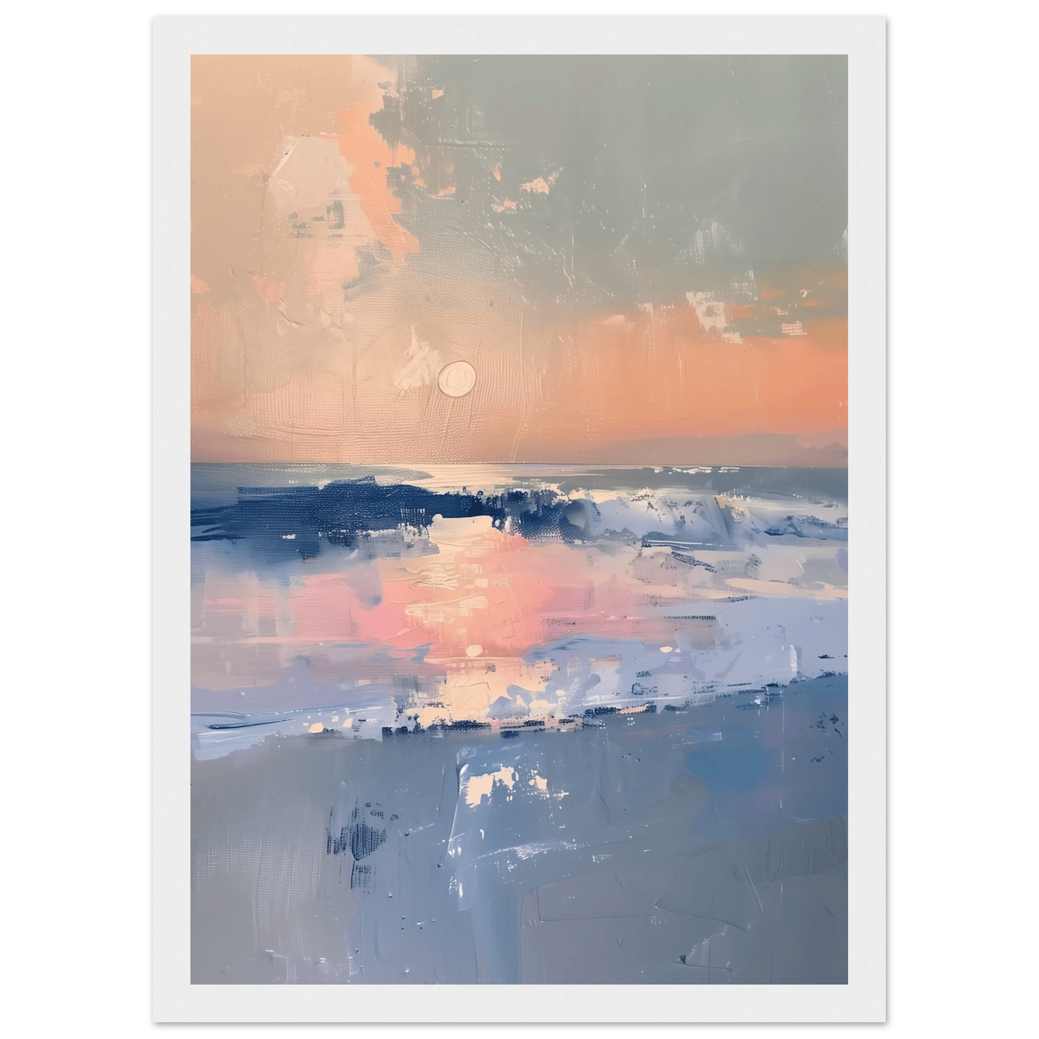 Ocean Whispers at Dusk - Arthena