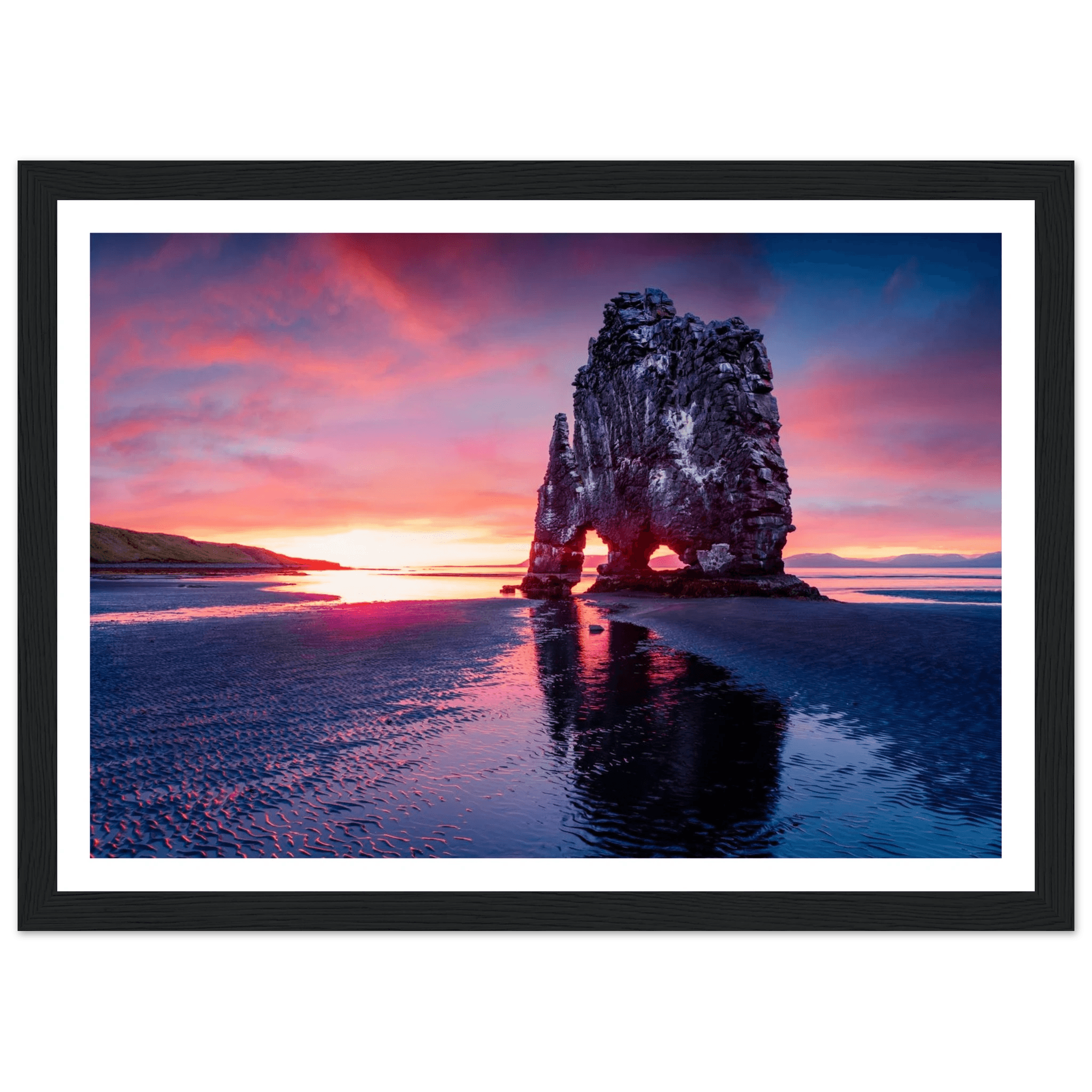 Rock of Fire and Sky - Poster - Arthena