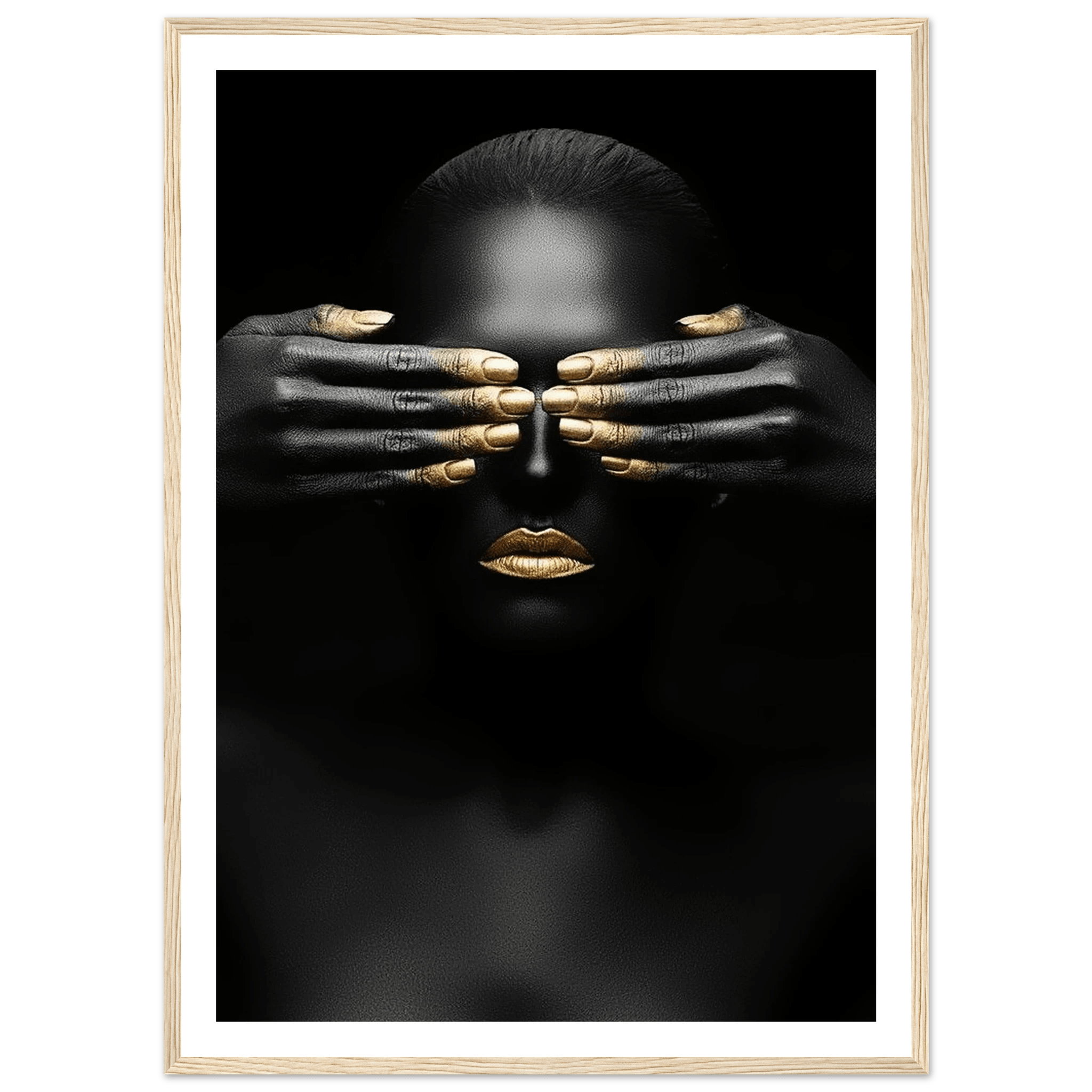 Vision in Gold - Poster - Arthena