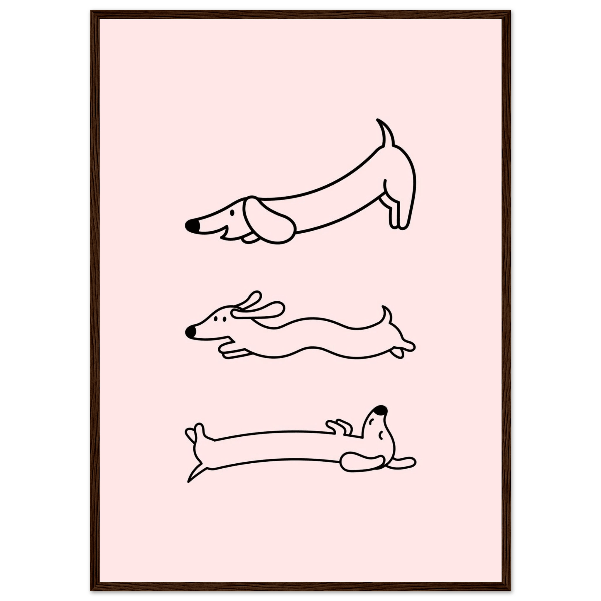 Happy Wienerdog - Poster - Arthena