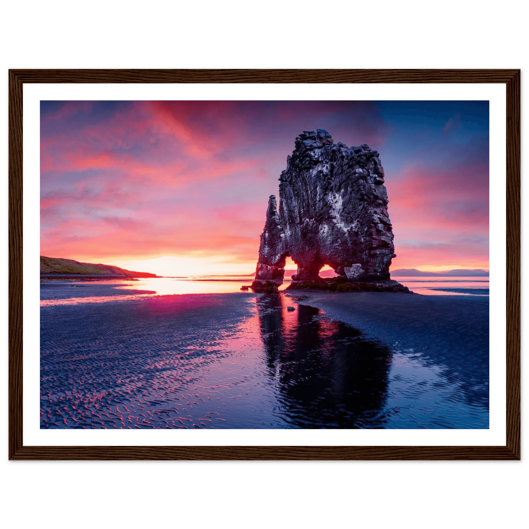 Rock of Fire and Sky - Poster - Arthena