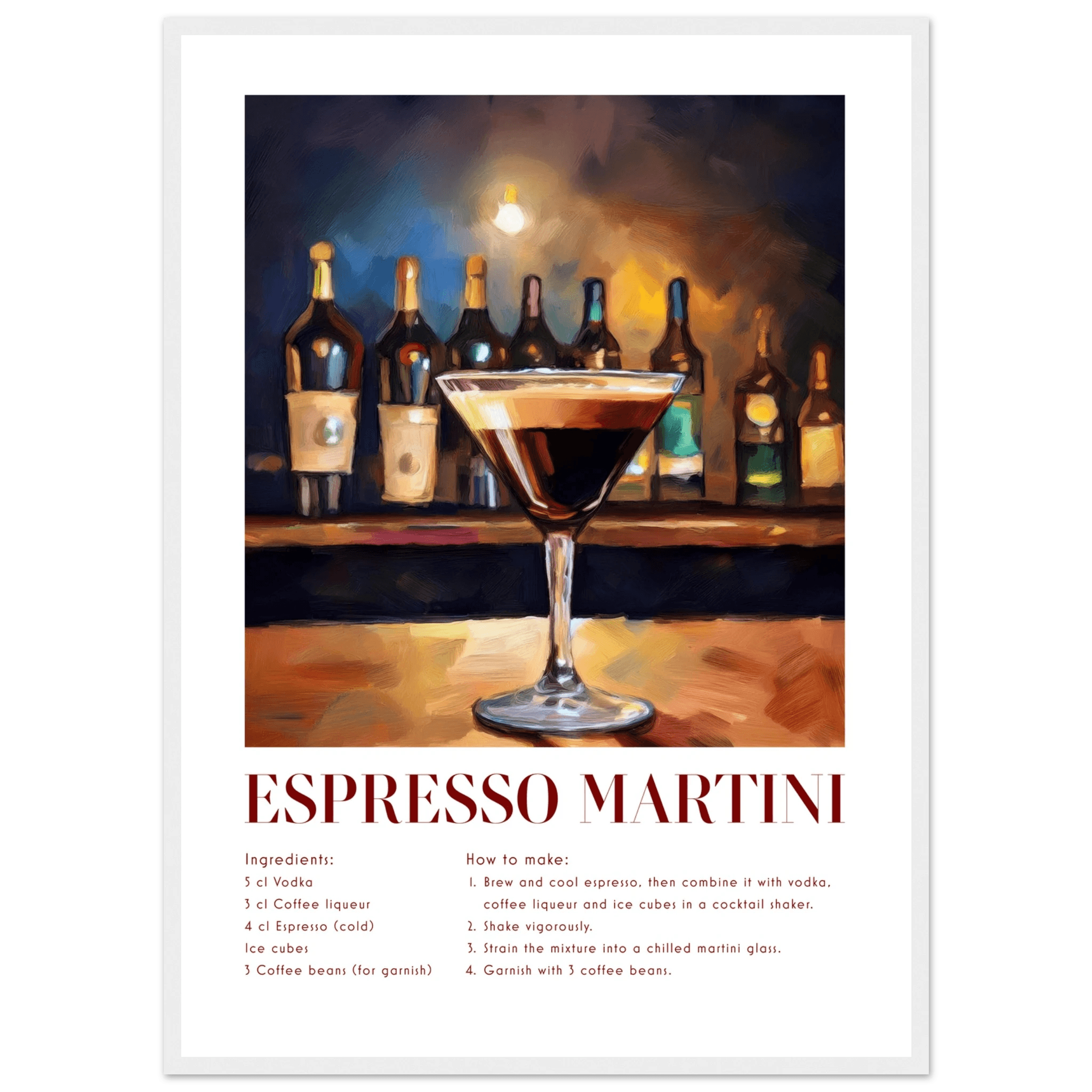 Espresso Martini - Poster - Arthena