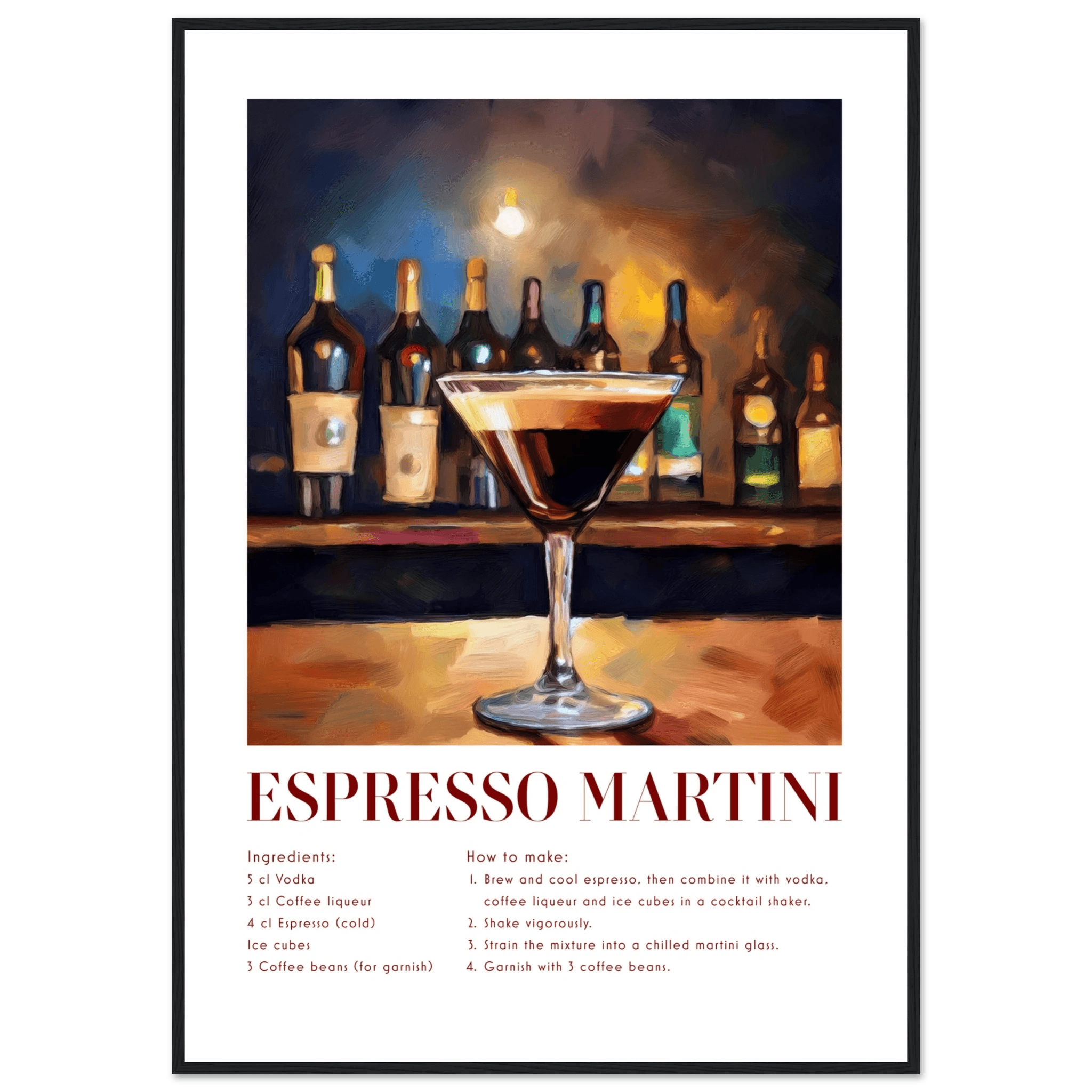 Espresso Martini - Poster - Arthena