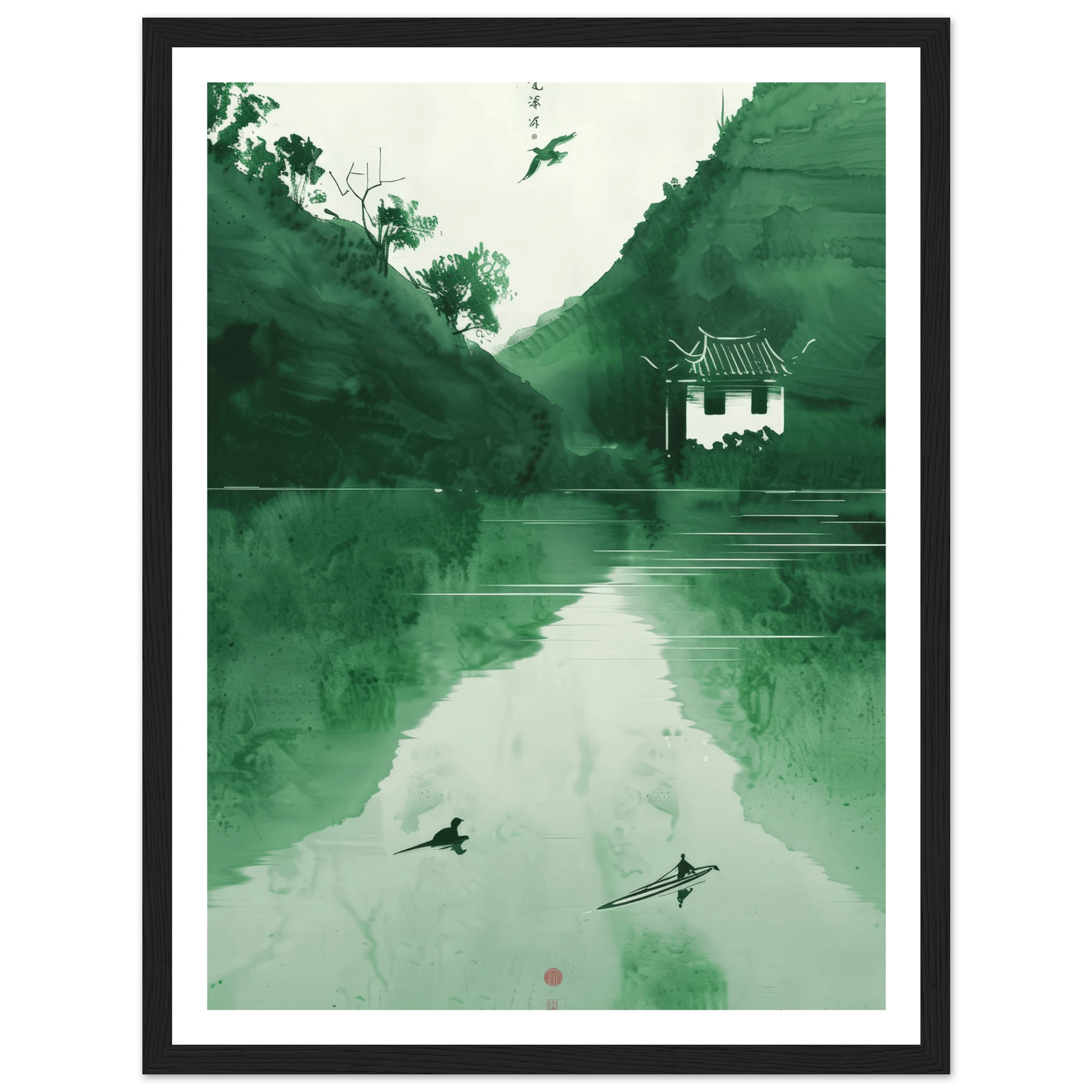 The green mirror - Poster - Arthena