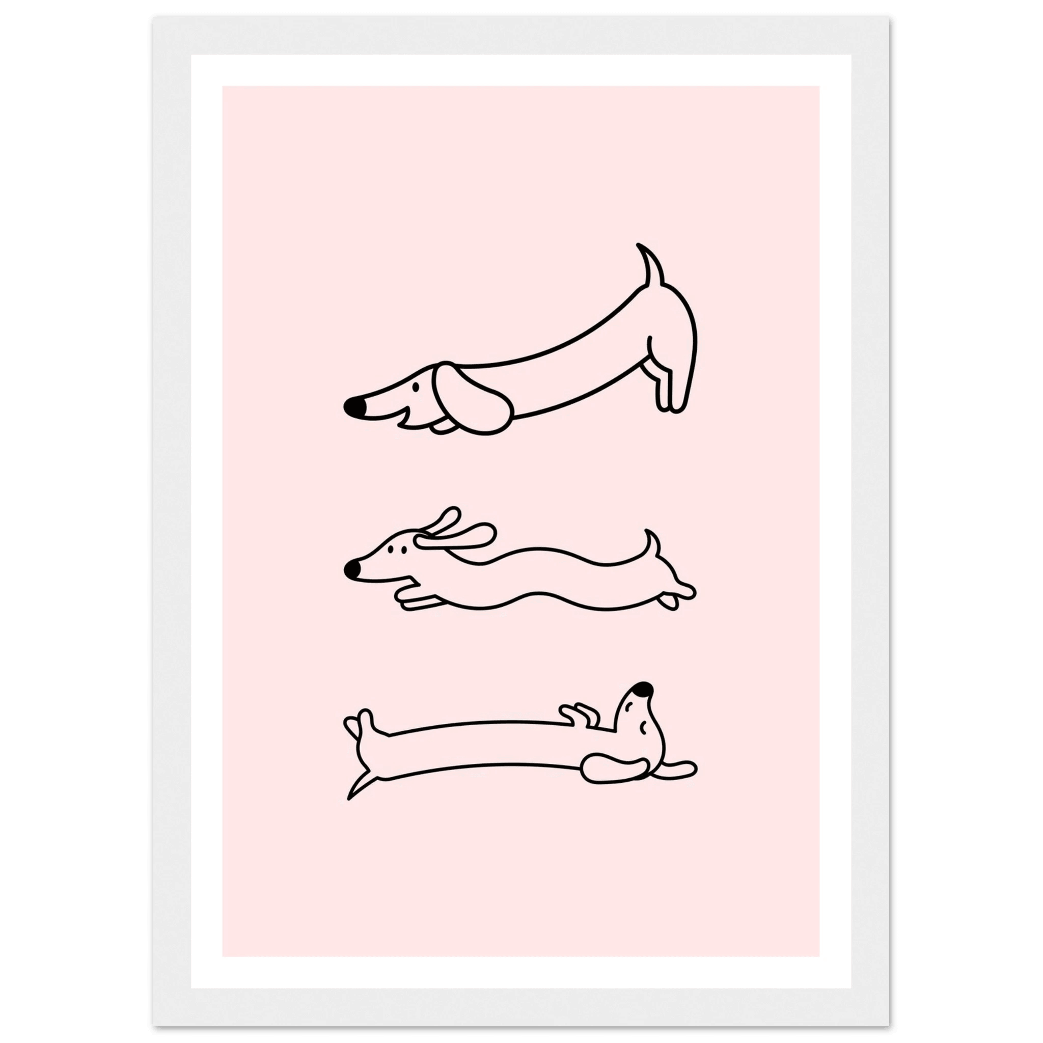 Happy Wienerdog - Poster - Arthena