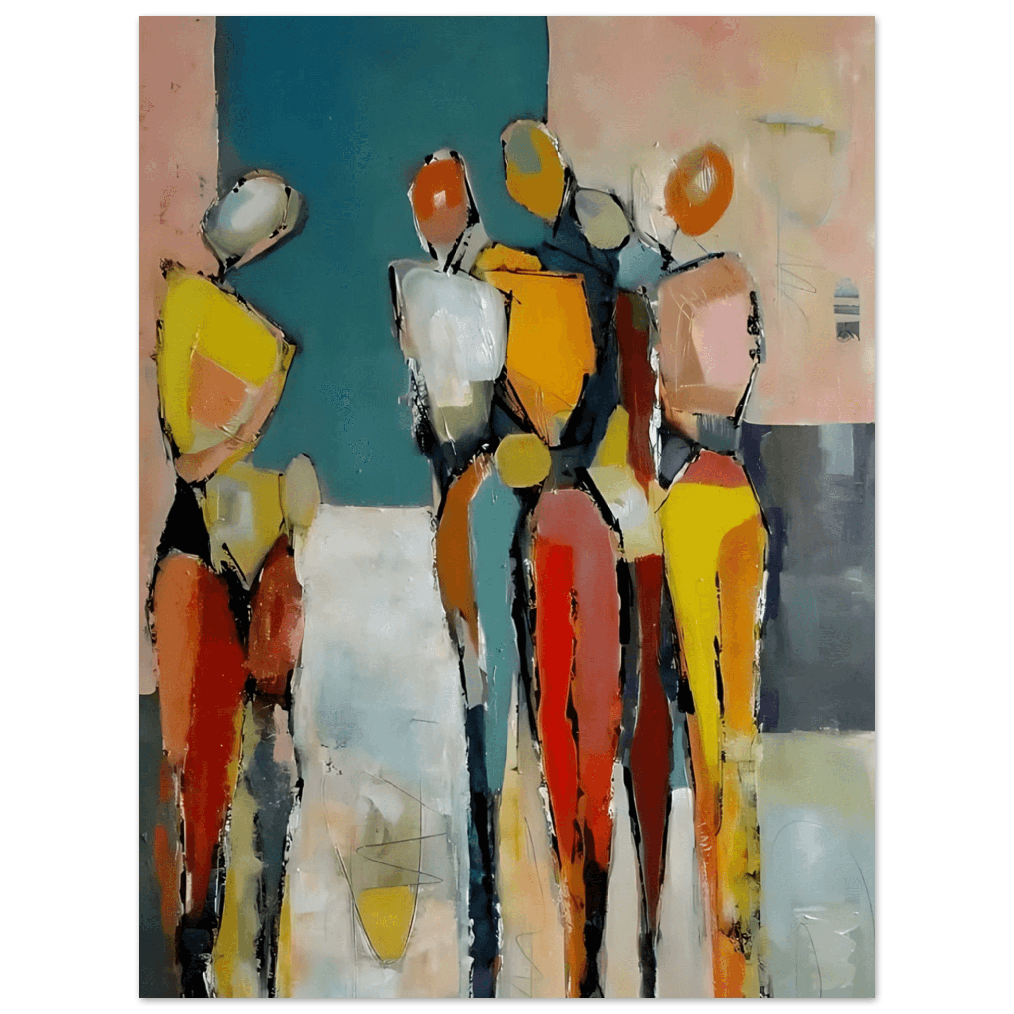 Movement in Company - Poster - Arthena