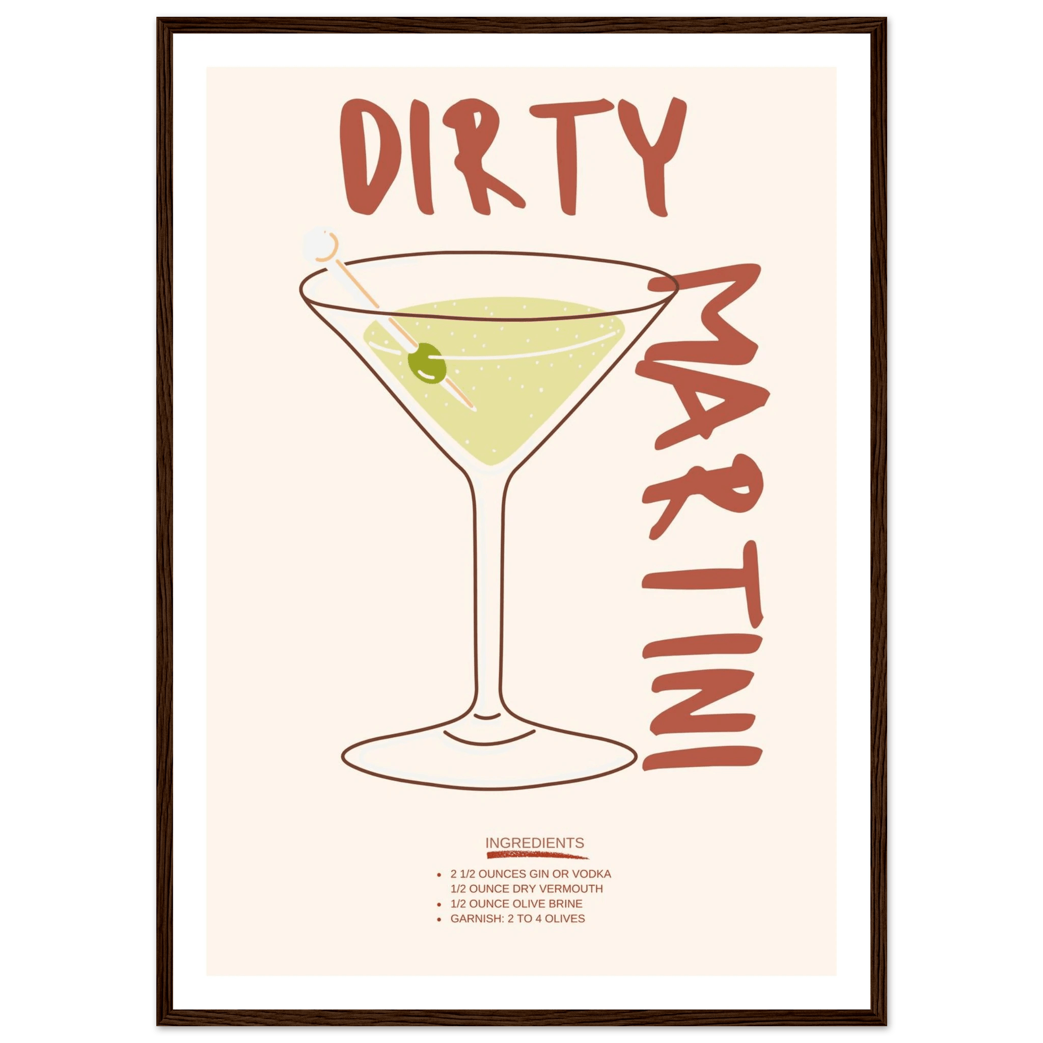 Dirty Martini - Poster - Arthena