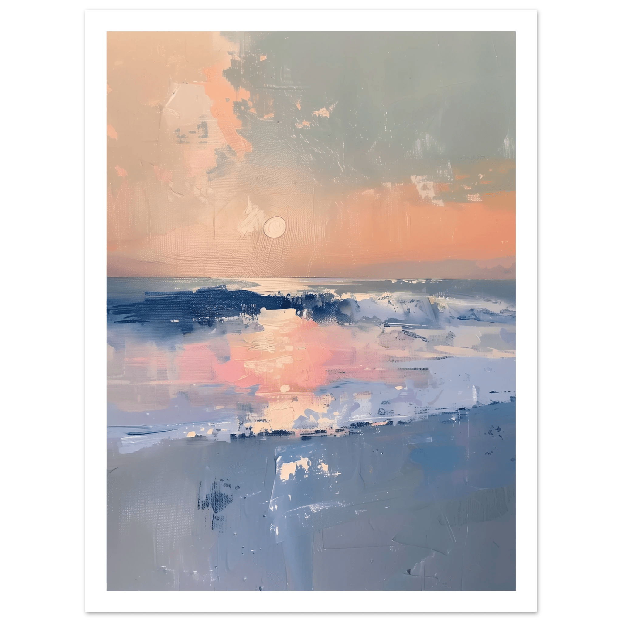 Ocean Whispers at Dusk - Arthena